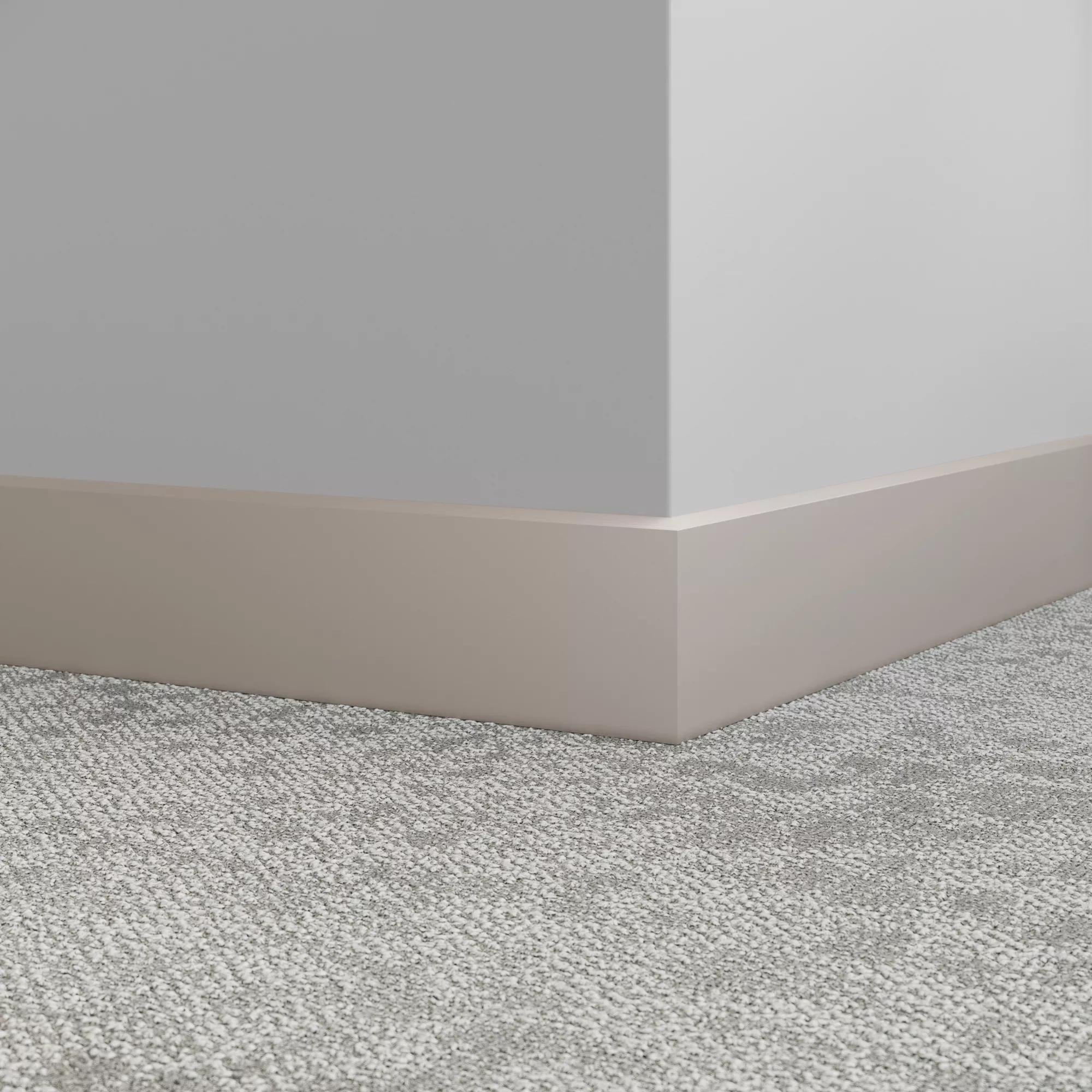 Tarkett / Johnsonite Millwork Exhibit 4.25" 121 Cement 4.25" x 8' by 1/4"