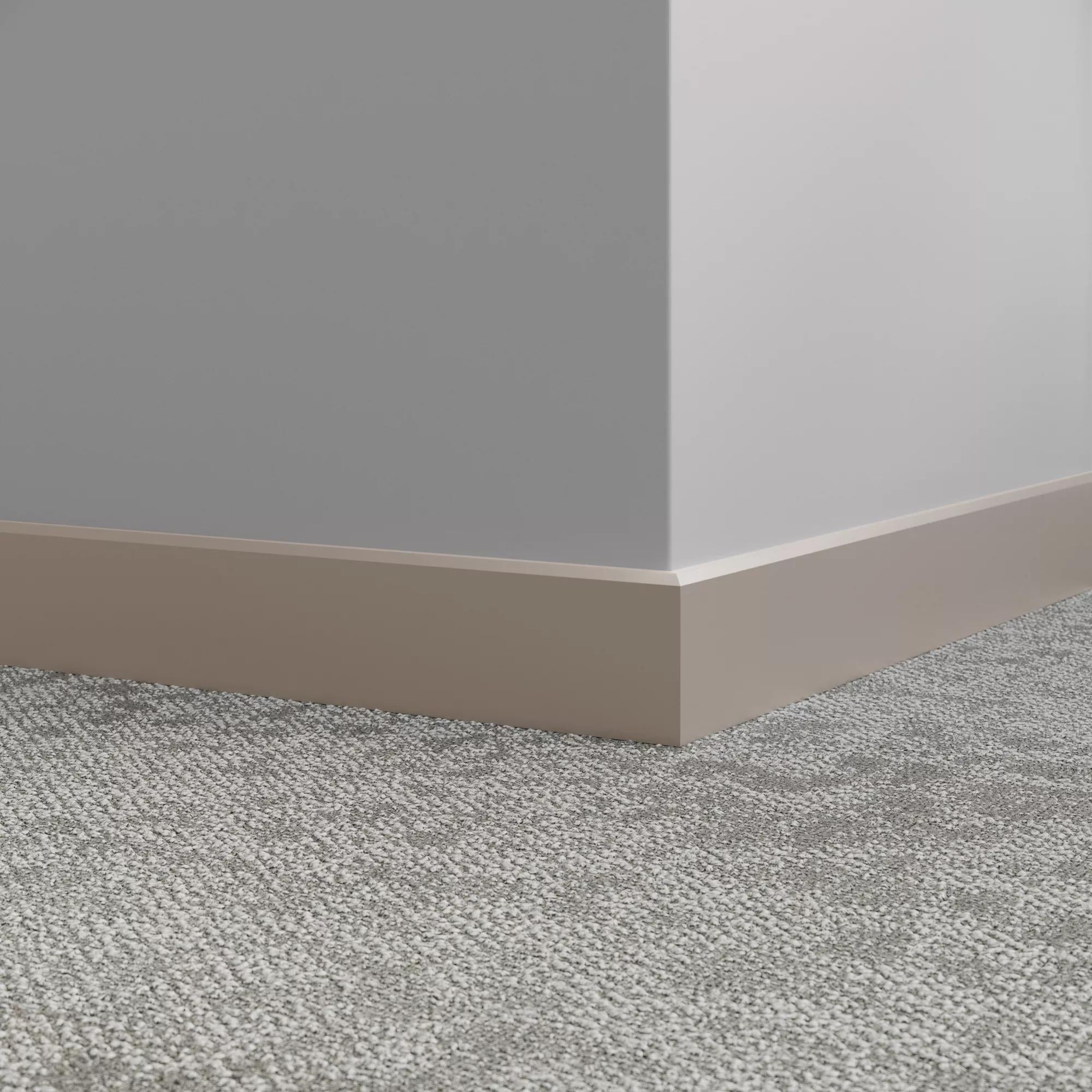Tarkett / Johnsonite Millwork Mandalay 3" 121 Cement 3" x 8' by 3/8" (56 LF/box)