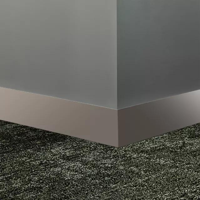 Tarkett / Johnsonite Millwork Monument 2-1/2" 121 Cement 2.5" x 8' by 1/4" (64 LF/box)