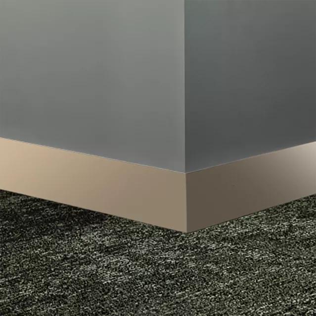 Tarkett / Johnsonite Millwork Monument 4" 129 Silk 4" x 8' by 1/4" – product image showing size, style, and brand details.