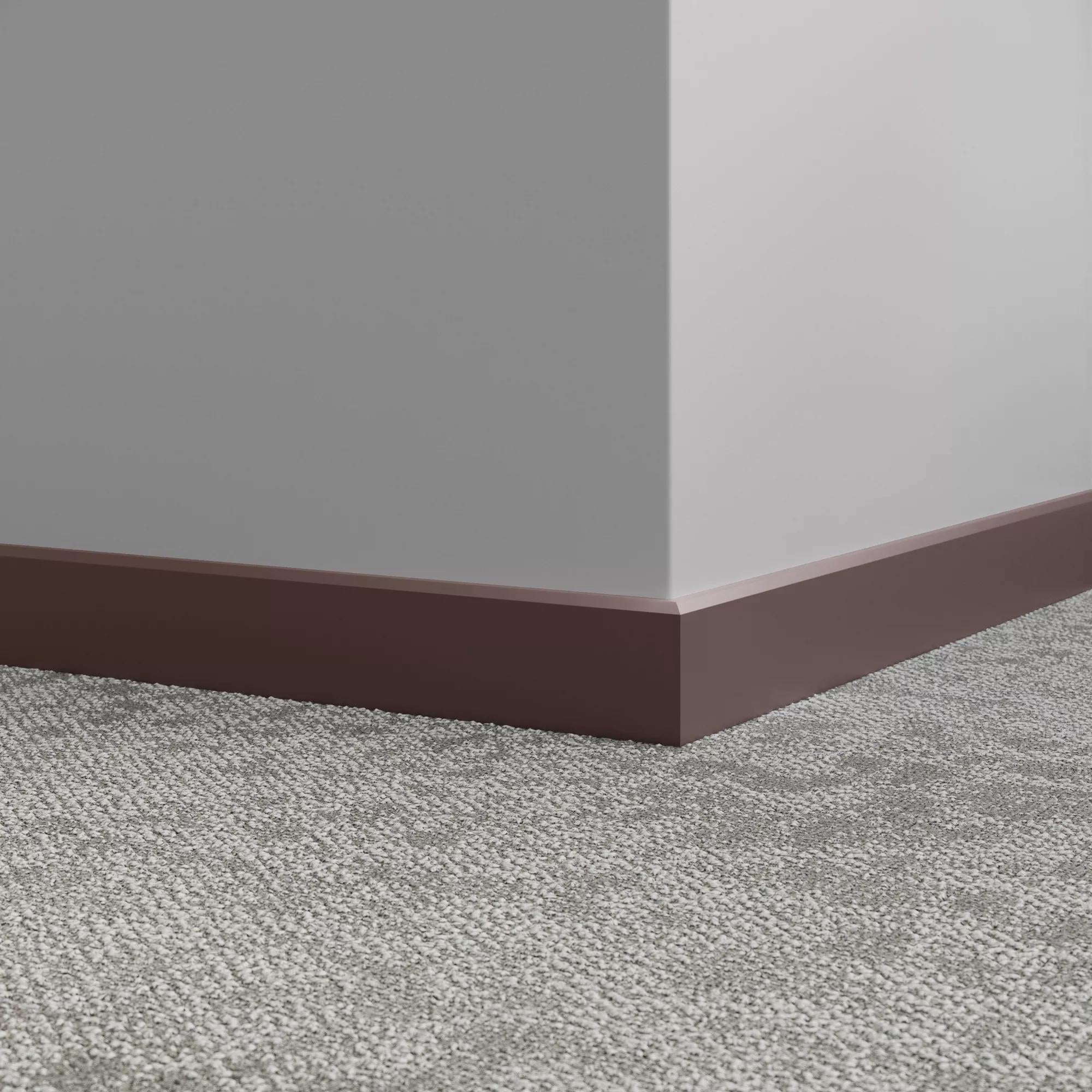 Tarkett / Johnsonite Millwork Mandalay 2-1/2" 132 Espresso 2.5" x 8' by 3/8" (40 LF/box)