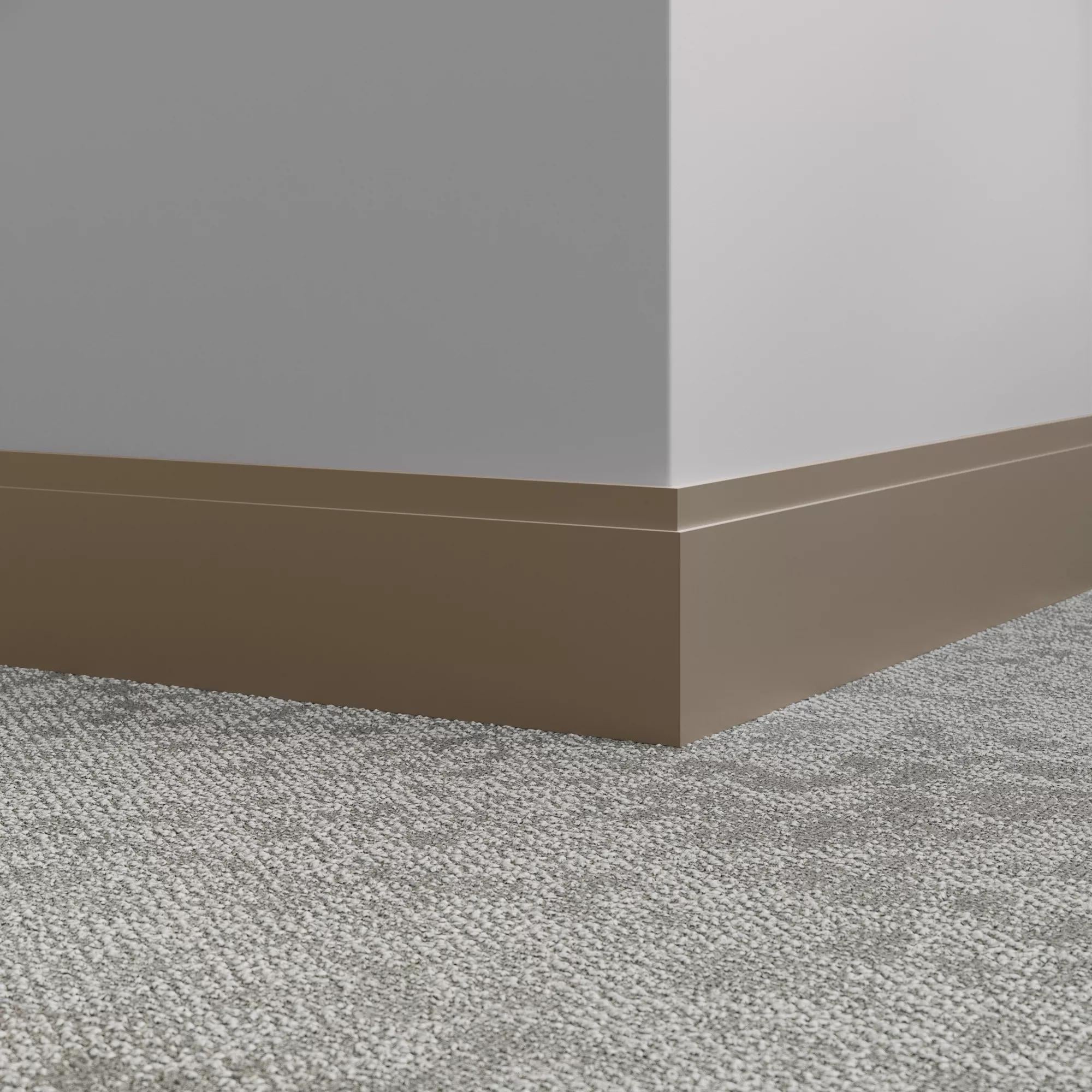 Tarkett / Johnsonite Millwork Equinox 4-1/2" 150 Wetlands 4.5" x 8' by 3/8" (40 LF/box)