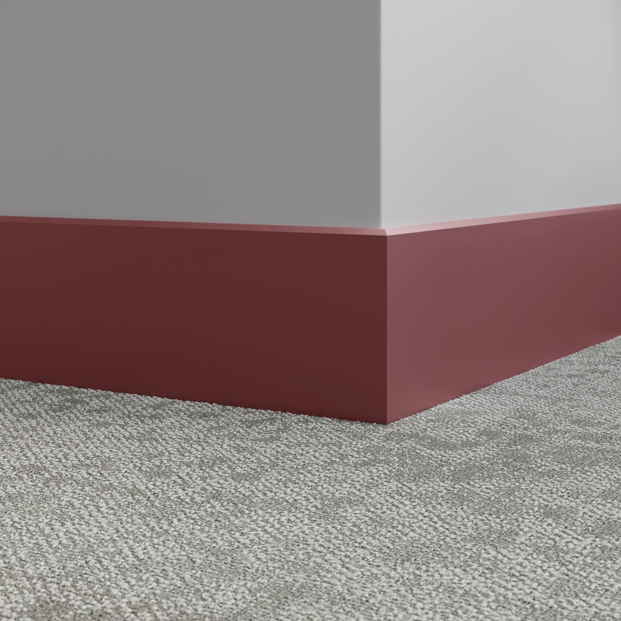 Tarkett / Johnsonite Millwork Mandalay 6" 163 Salsa 6" x 8' by 3/8" – product image showing size, style, and brand details.