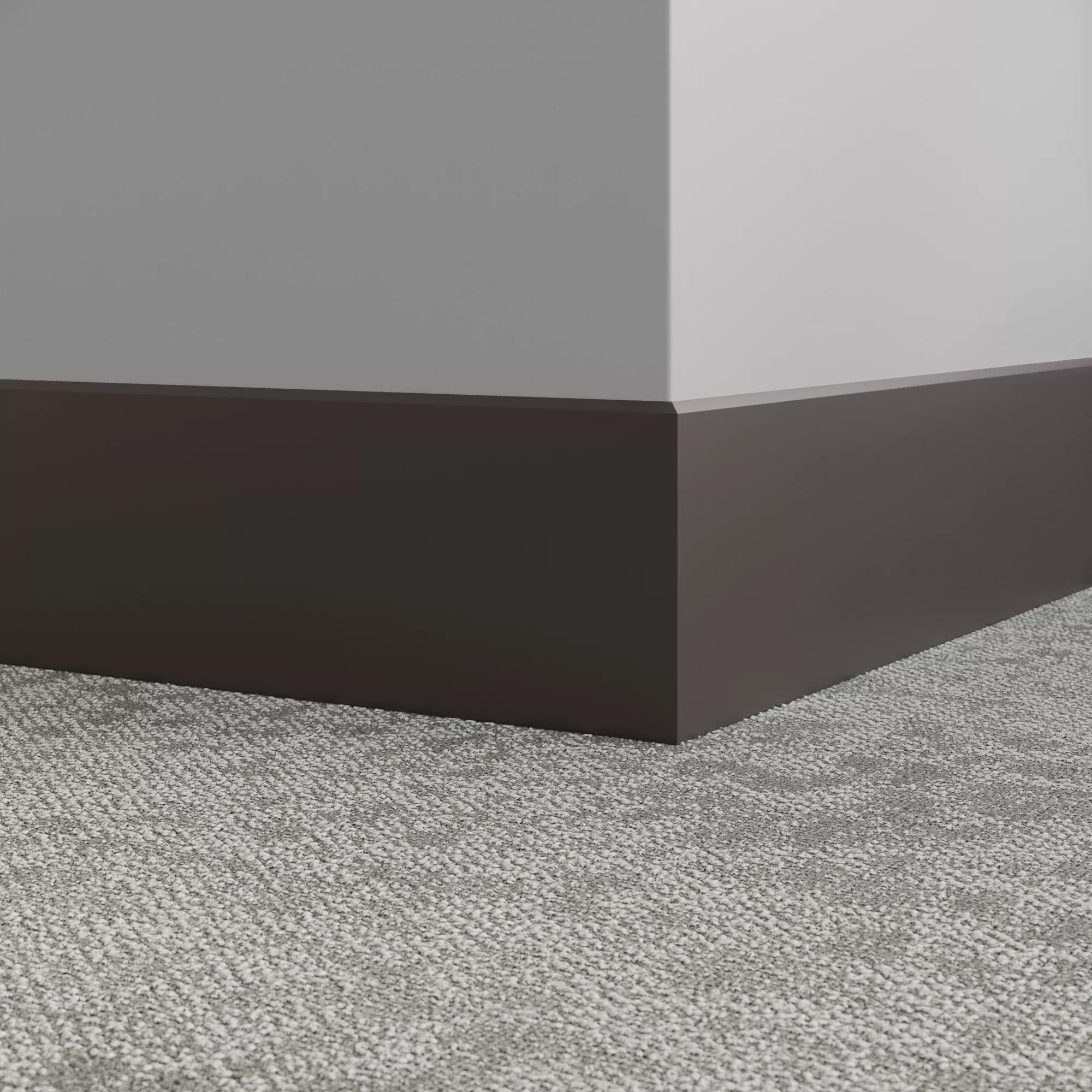 Tarkett / Johnsonite Millwork Exhibit 6" 167 Fudge 6" x 8' by 1/4"