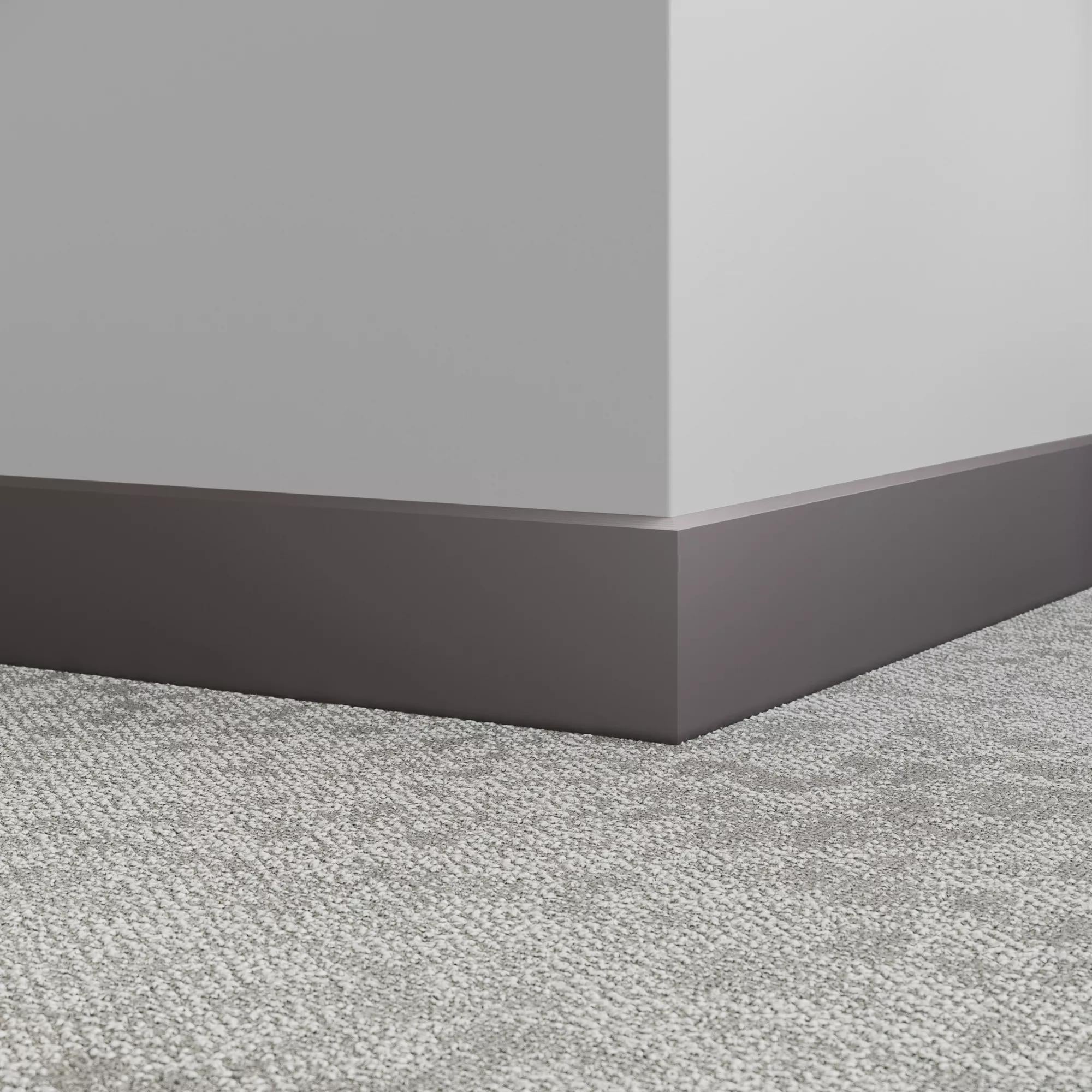 Tarkett / Johnsonite Millwork Exhibit 4.25" 167 Fudge 4.25" x 8' by 1/4"