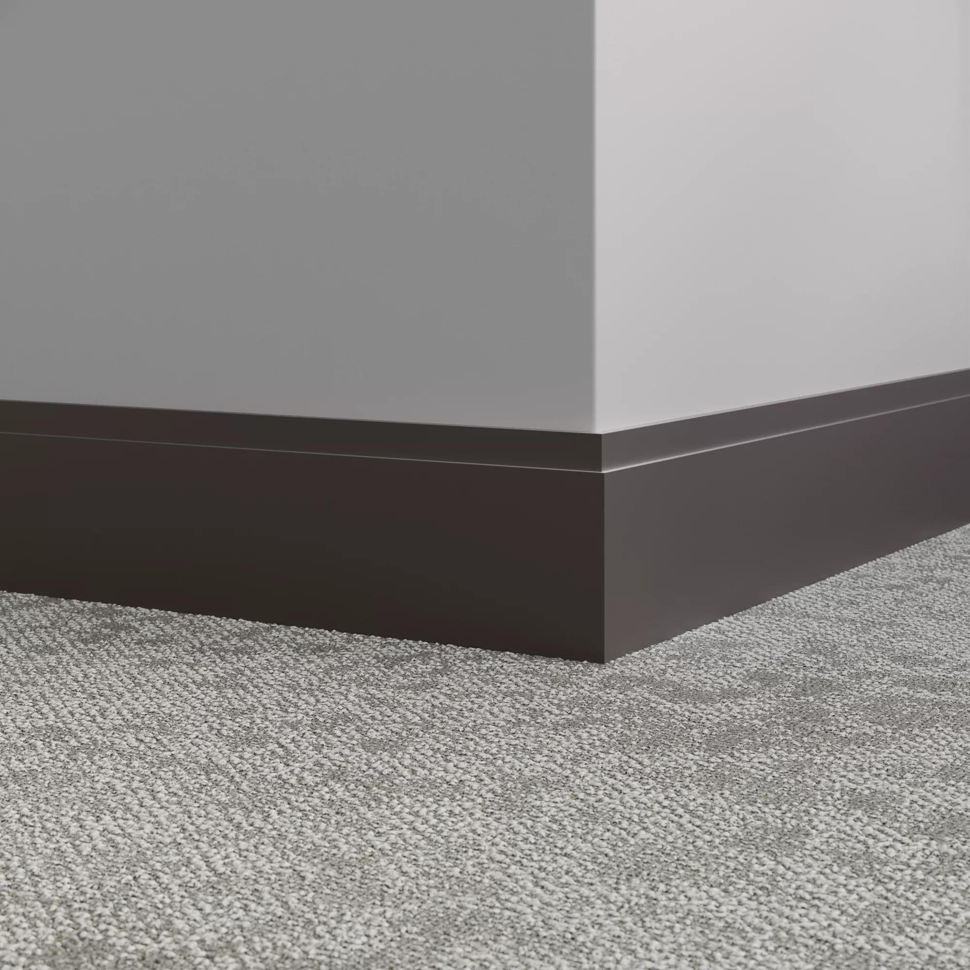 Tarkett / Johnsonite Millwork Equinox 4-1/2" 167 Fudge 4.5" x 8' by 3/8" (40 LF/box)