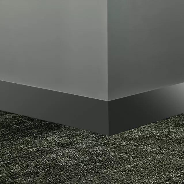 Tarkett / Johnsonite Millwork Monument 4" 168 Thunder 4" x 8' by 1/4" – product image showing size, style, and brand details.