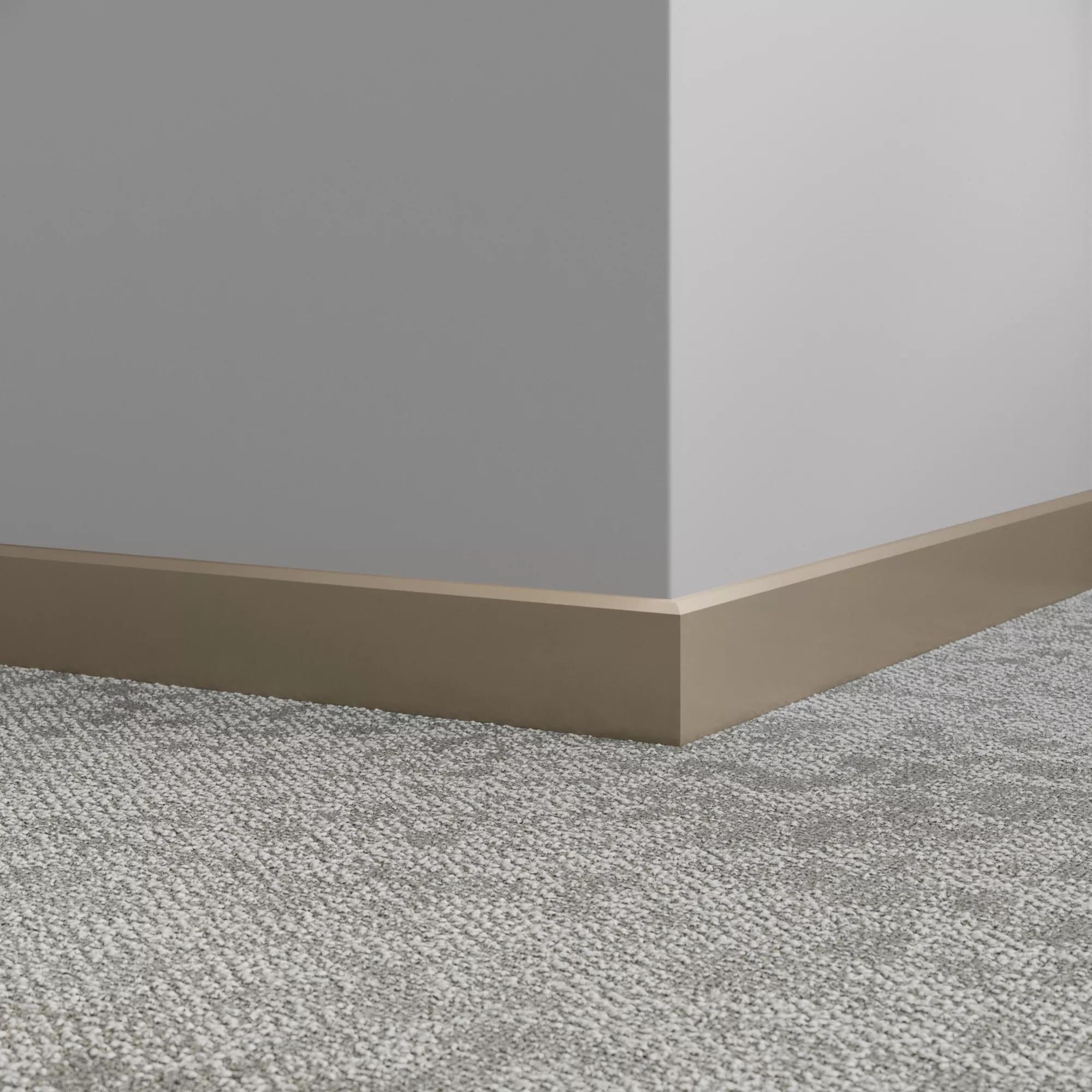 Tarkett / Johnsonite Millwork Mandalay 2-1/2" 176 Brass 2.5" x 8' by 3/8" (40 LF/box)