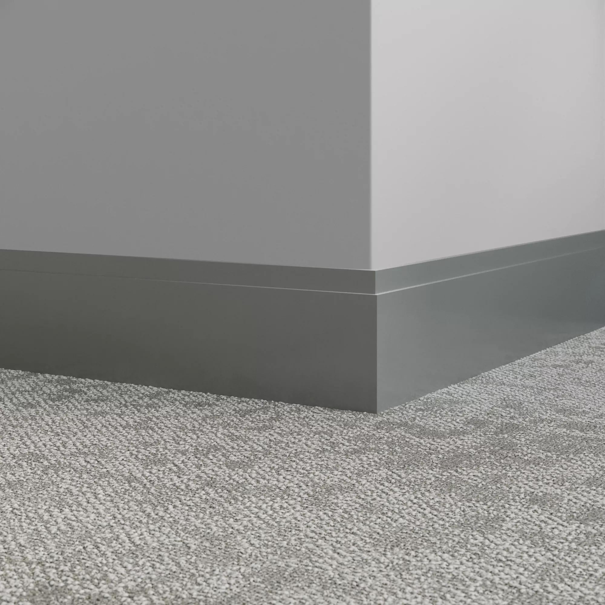 Tarkett / Johnsonite Millwork Equinox 4-1/2" 178 Ironstone 4.5" x 8' by 3/8" (40 LF/box)