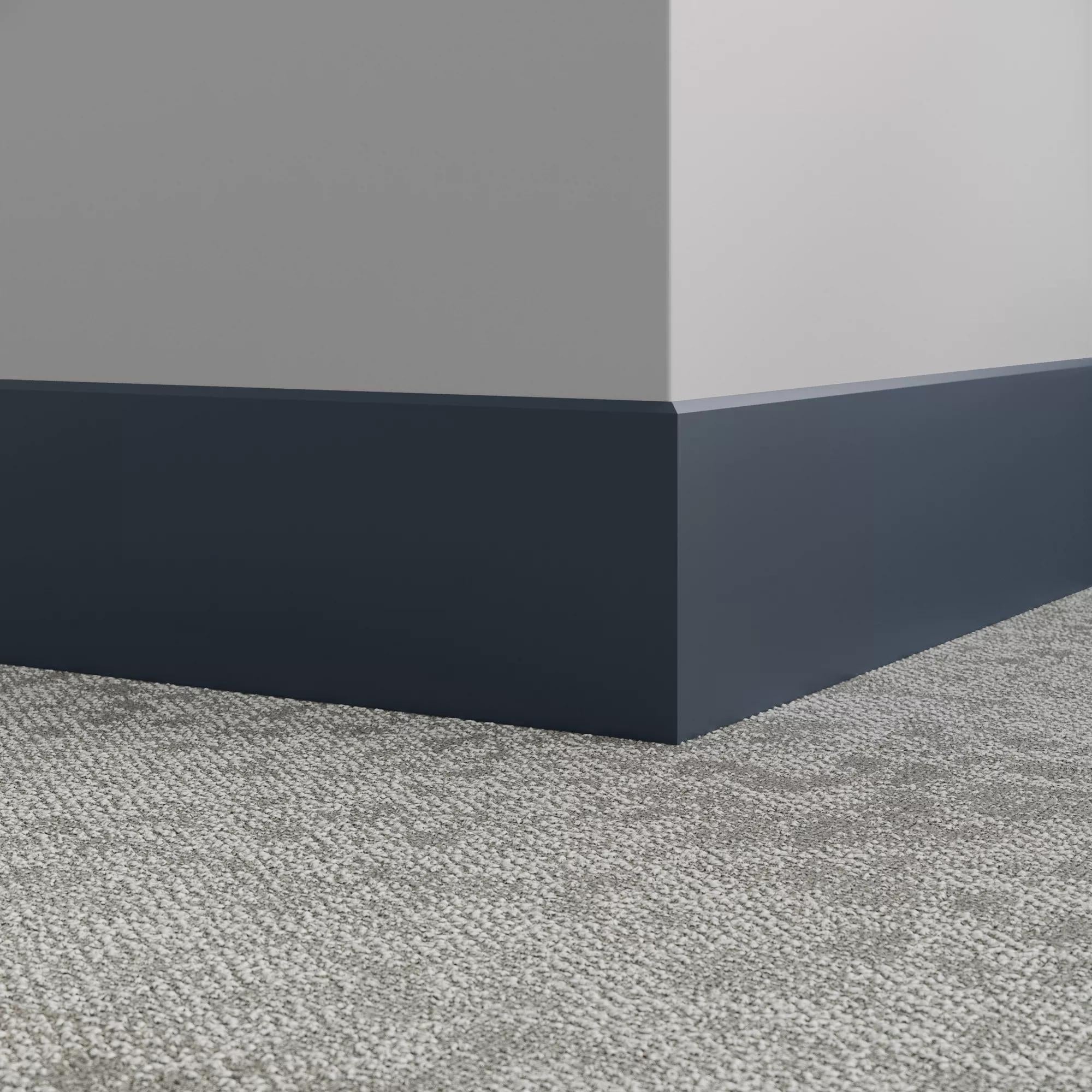 Tarkett / Johnsonite Millwork Exhibit 6" 18 Navy Blue 6" x 8' by 1/4"