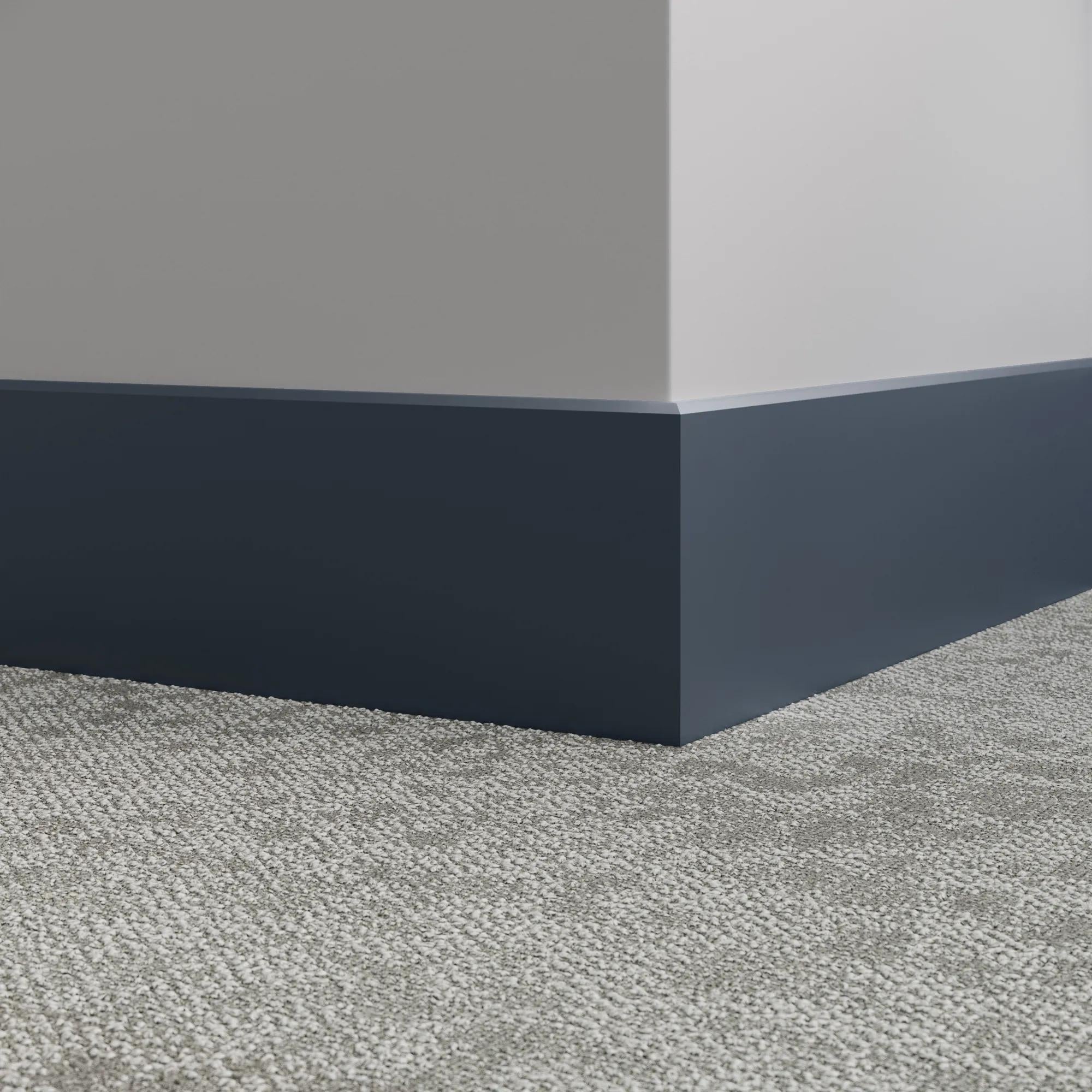 Tarkett / Johnsonite Millwork Mandalay 6" 18 Navy Blue 6" x 8' by 3/8" – product image showing size, style, and brand details.