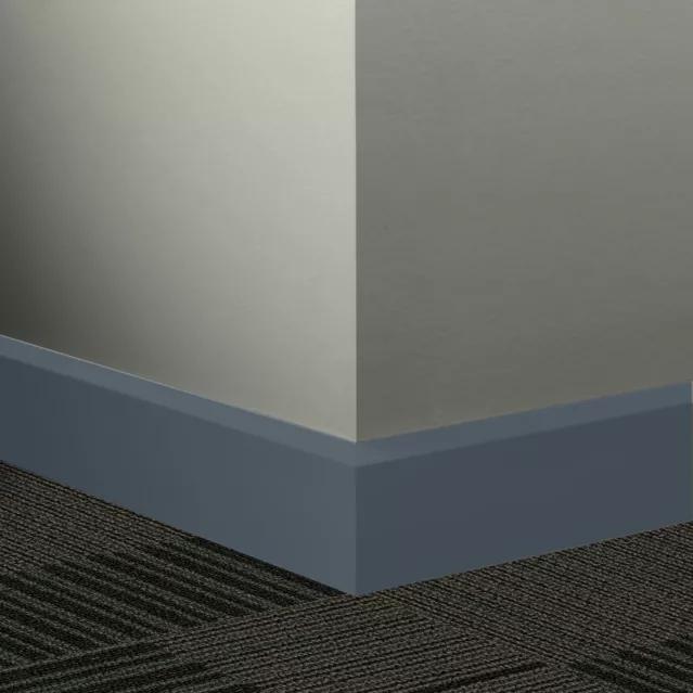 Tarkett / Johnsonite Millwork Oblique 3" 18 Navy Blue 3" x 8' by 3/8" – product image showing size, style, and brand details.