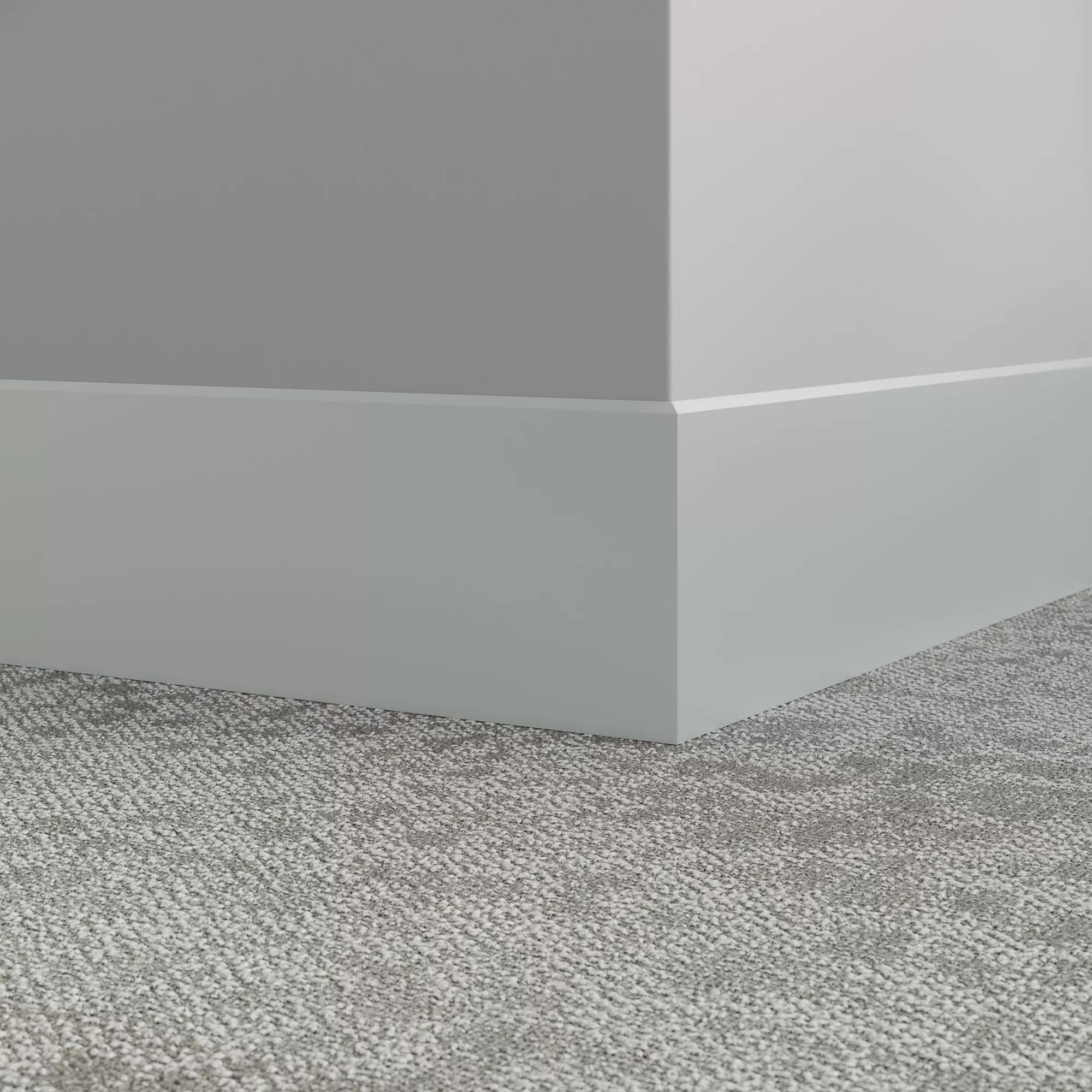 Tarkett / Johnsonite Millwork Exhibit 6" 21 Platinum 6" x 8' by 1/4"