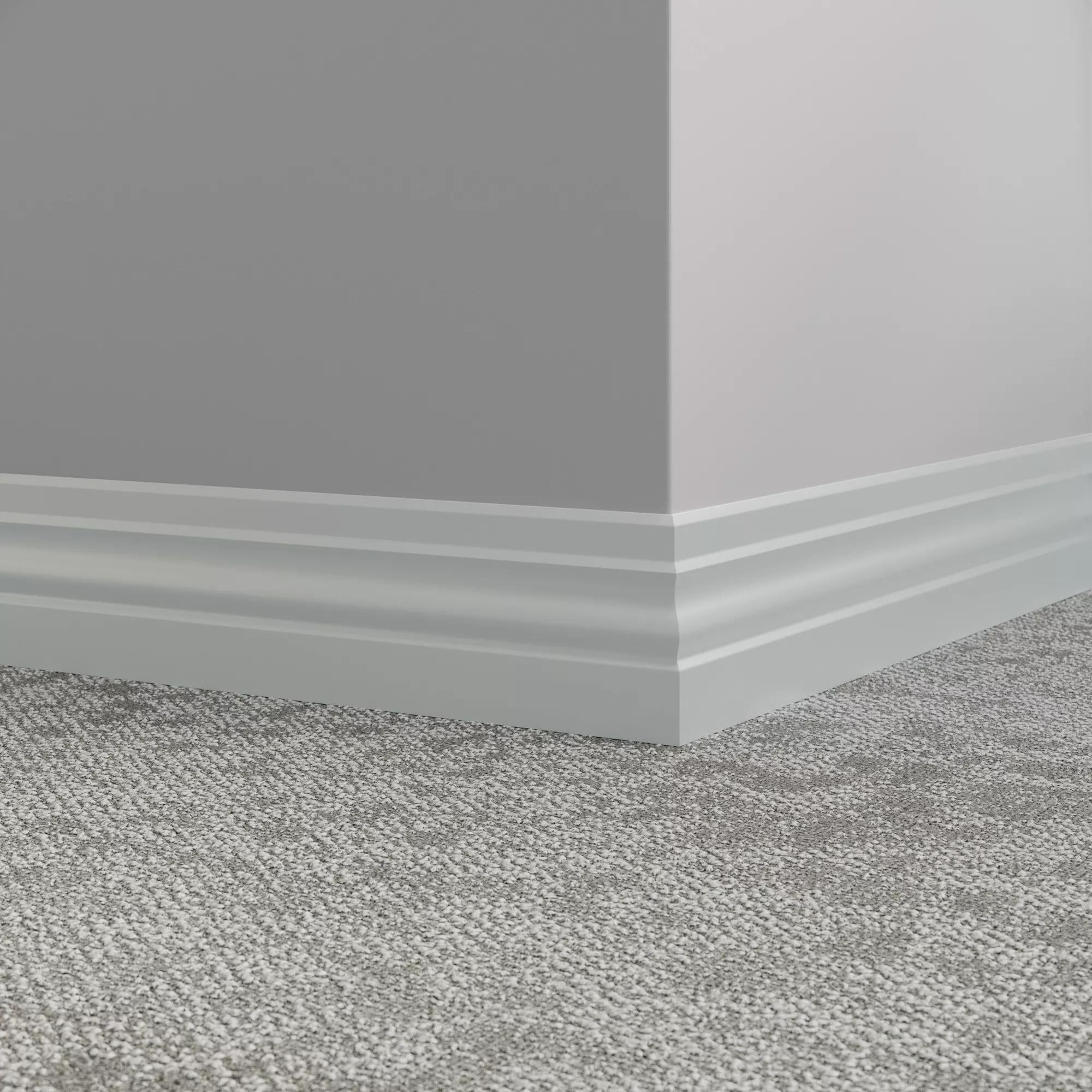 Tarkett / Johnsonite Millwork Ambassador 4" 21 Platinum 4" x 8' by 3/8" (48 LF/box)