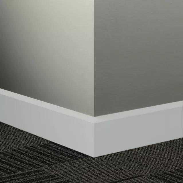 Tarkett / Johnsonite Millwork Oblique 3" 21 Platinum 3" x 8' by 3/8" (56 LF/box)