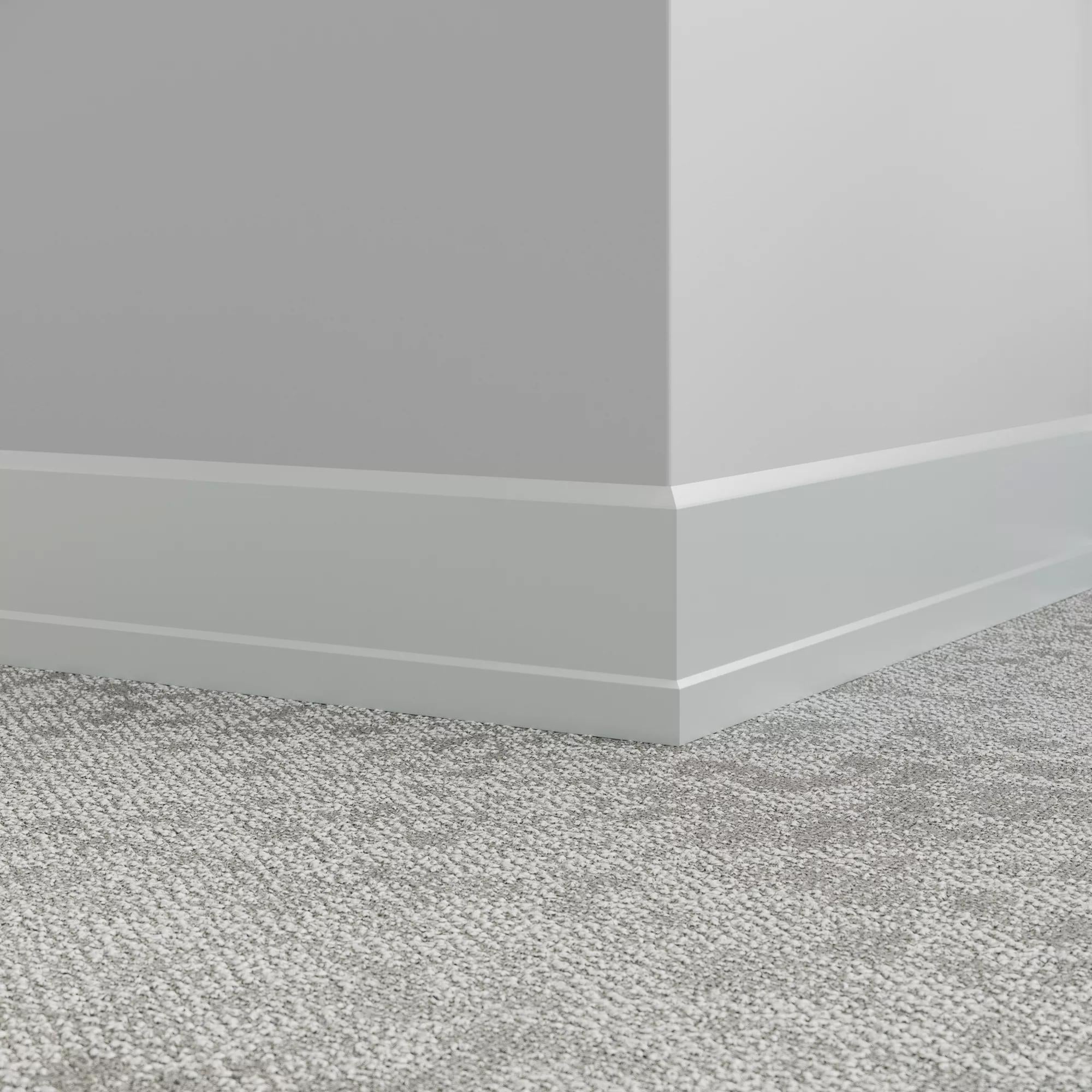 Tarkett / Johnsonite Millwork Stance 6" 21 Platinum 6" x 8' by 0.35"