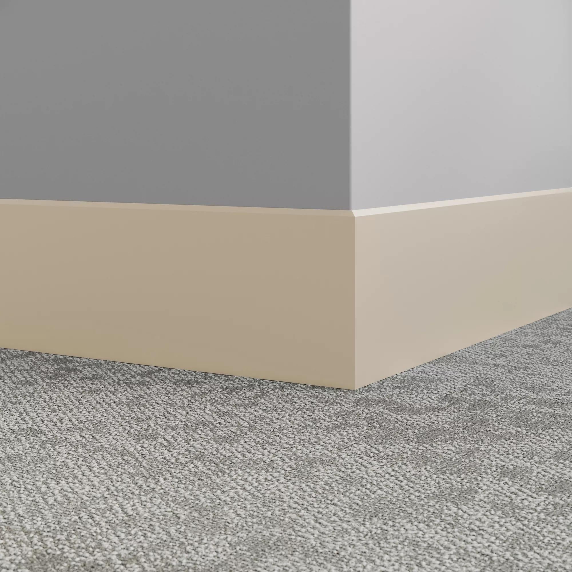 Tarkett / Johnsonite Millwork Exhibit 6" 22 Pearl 6" x 8' by 1/4"