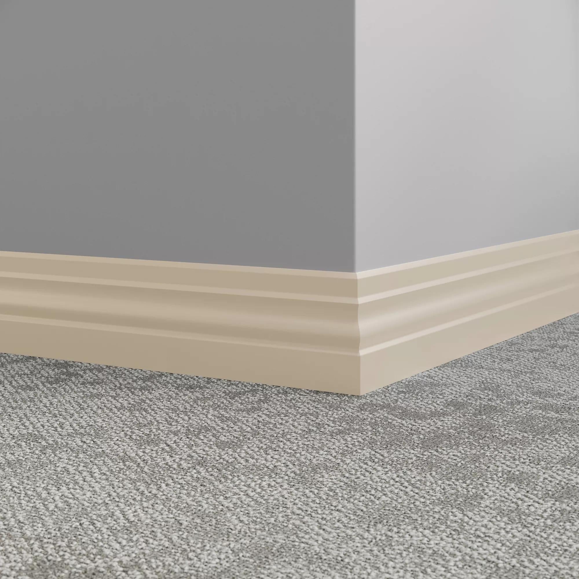 Tarkett / Johnsonite Millwork Ambassador 4" 22 Pearl 4" x 8' by 3/8" (48 LF/box)