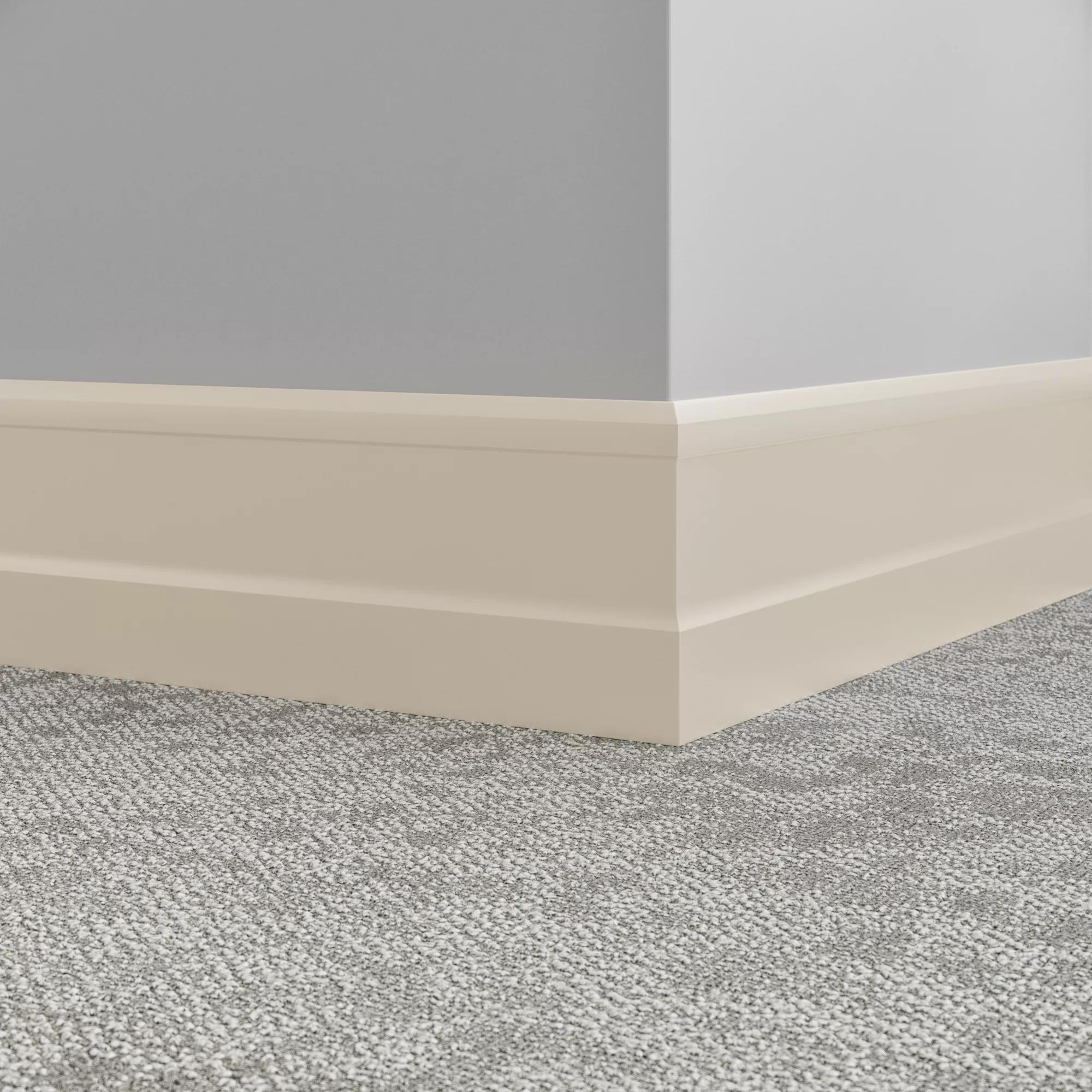 Tarkett / Johnsonite Millwork Recessed 6" 22 Pearl 6" x 8' by 0.35"