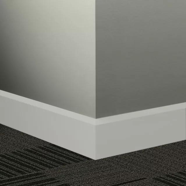 Tarkett / Johnsonite Millwork Oblique 3" Vapor 23 Grey 3" x 8' by 3/8" – product image showing size, style, and brand details.
