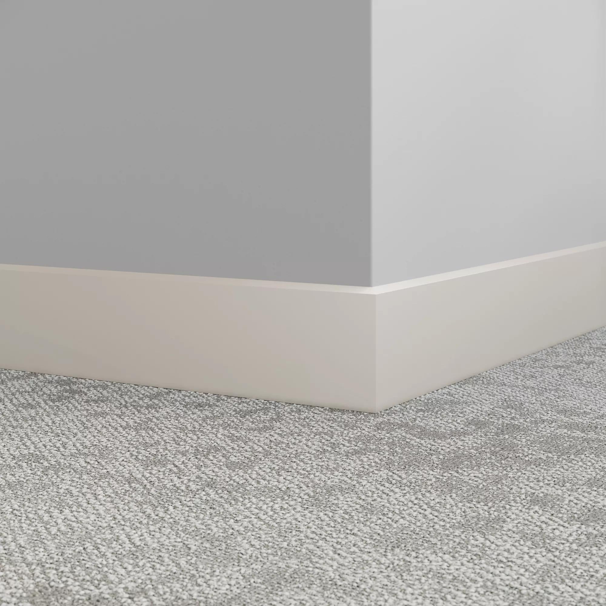 Tarkett / Johnsonite Millwork Exhibit 4.25" 24 Grey Haze 4.25" x 8' by 1/4"