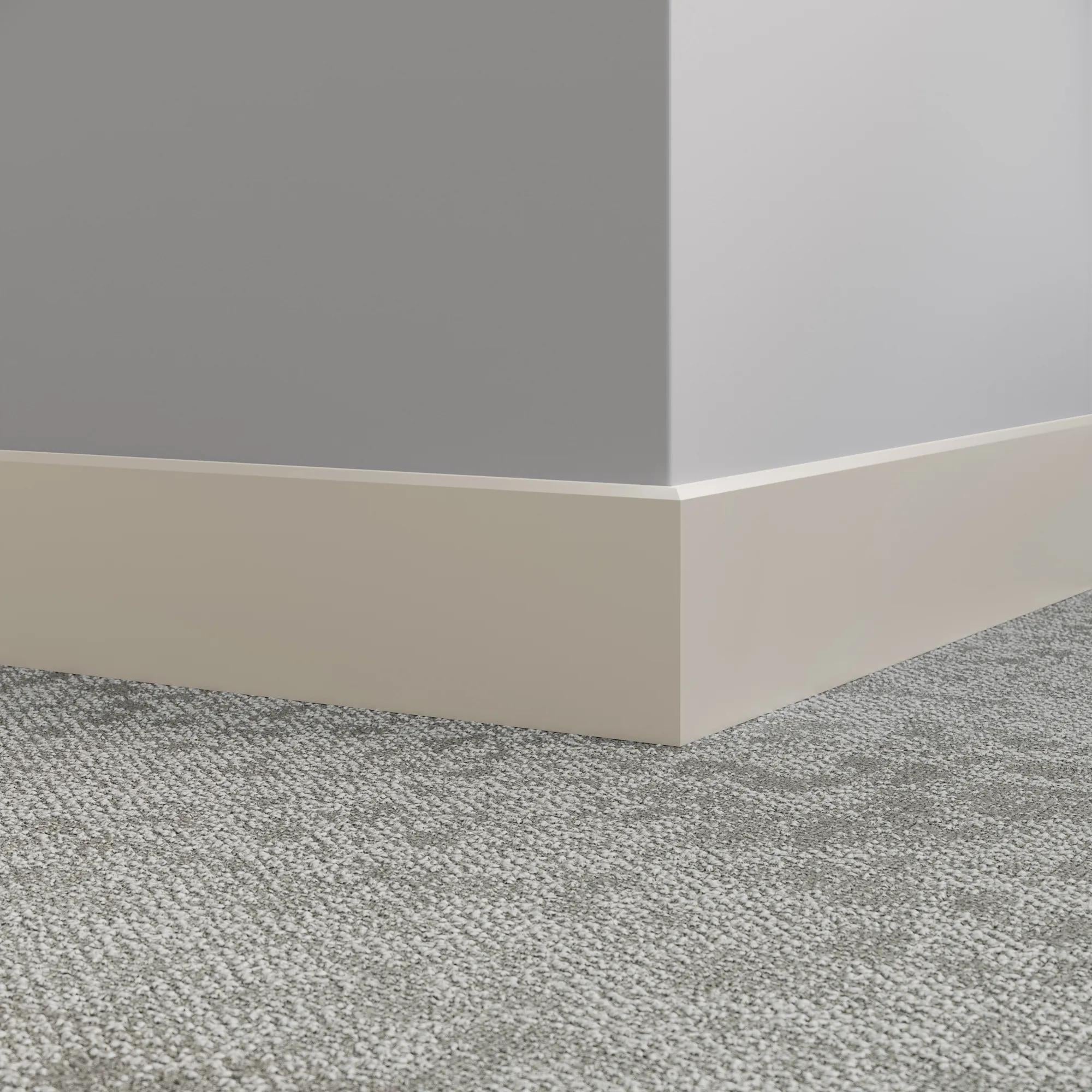 Tarkett / Johnsonite Millwork Mandalay 4-1/2" 24 Grey Haze 4.5" x 8' by 3/8" (40 LF/box)