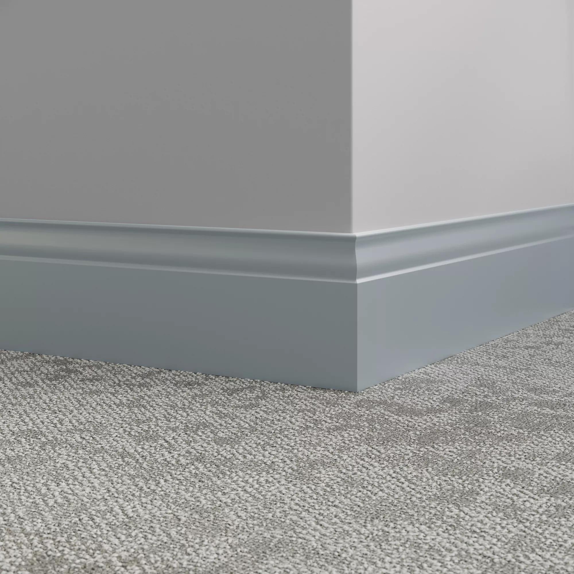 Tarkett / Johnsonite Millwork Inflection 5-1/4" 262 Drizzle 5.25" x 8' by 3/8" (48 LF/box)
