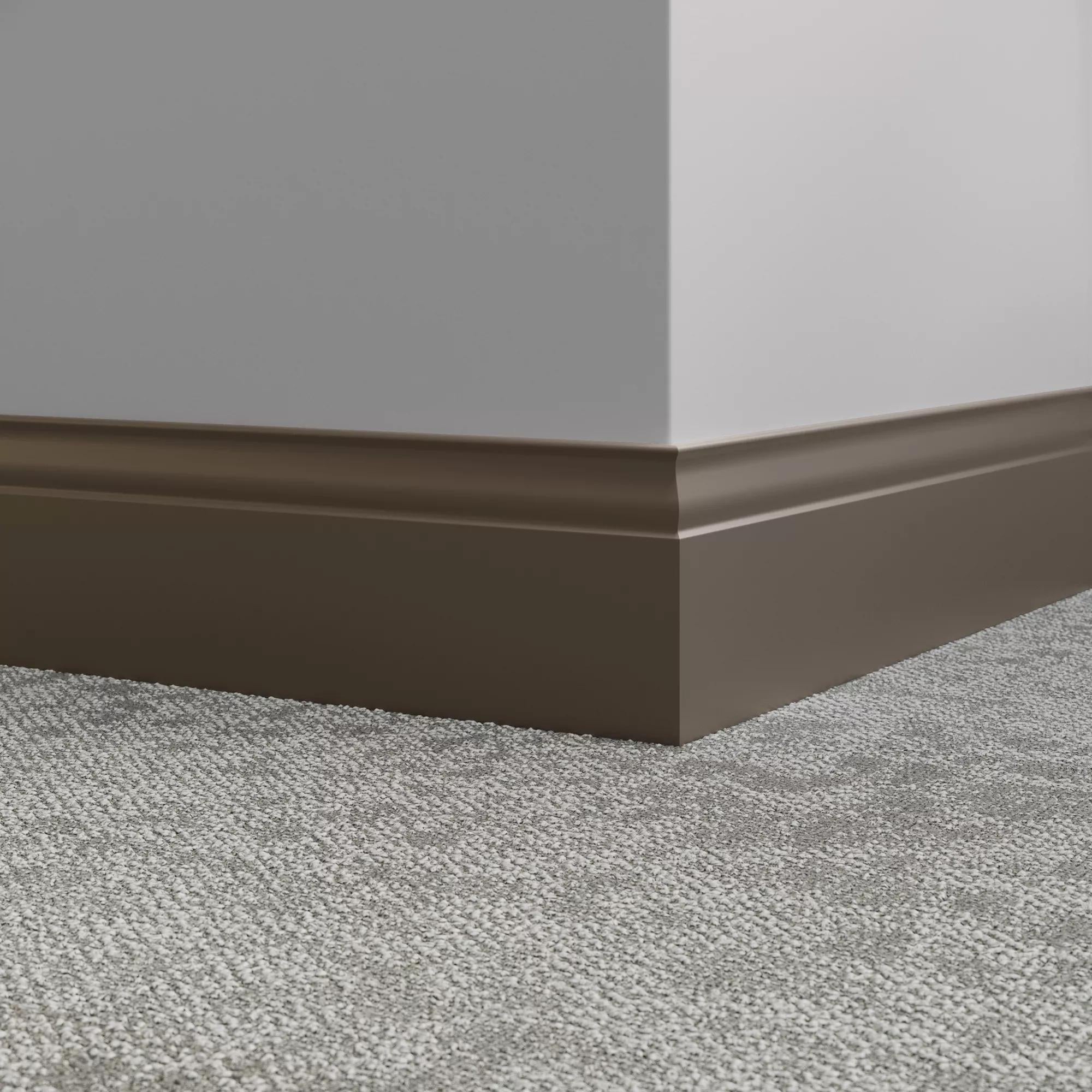 Tarkett / Johnsonite Millwork Inflection 5-1/4" 264 Grounded 5.25" x 8' by 3/8" (48 LF/box)
