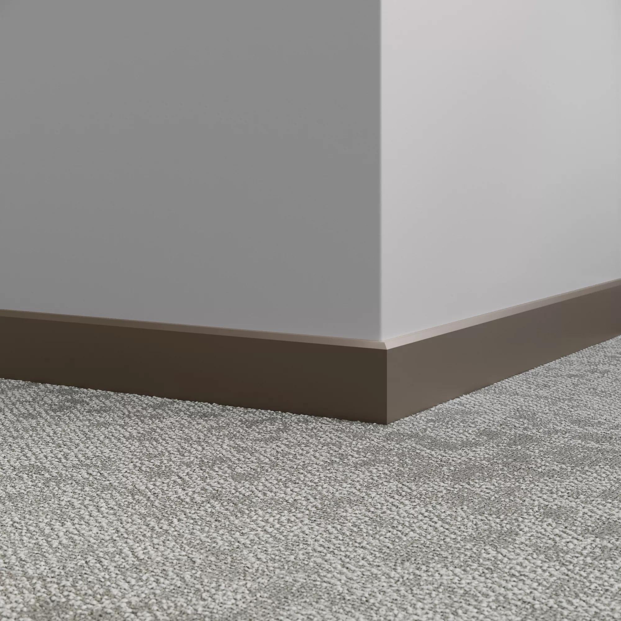 Tarkett / Johnsonite Millwork Mandalay 2-1/2" 264 Grounded 2.5" x 8' by 3/8" – product image showing size, style, and brand details.