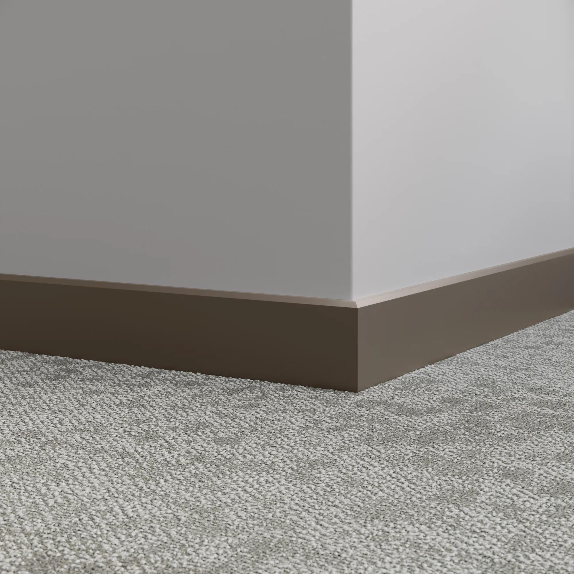 Tarkett / Johnsonite Millwork Mandalay 6" 264 Grounded 6" x 8' by 3/8" – product image showing size, style, and brand details.