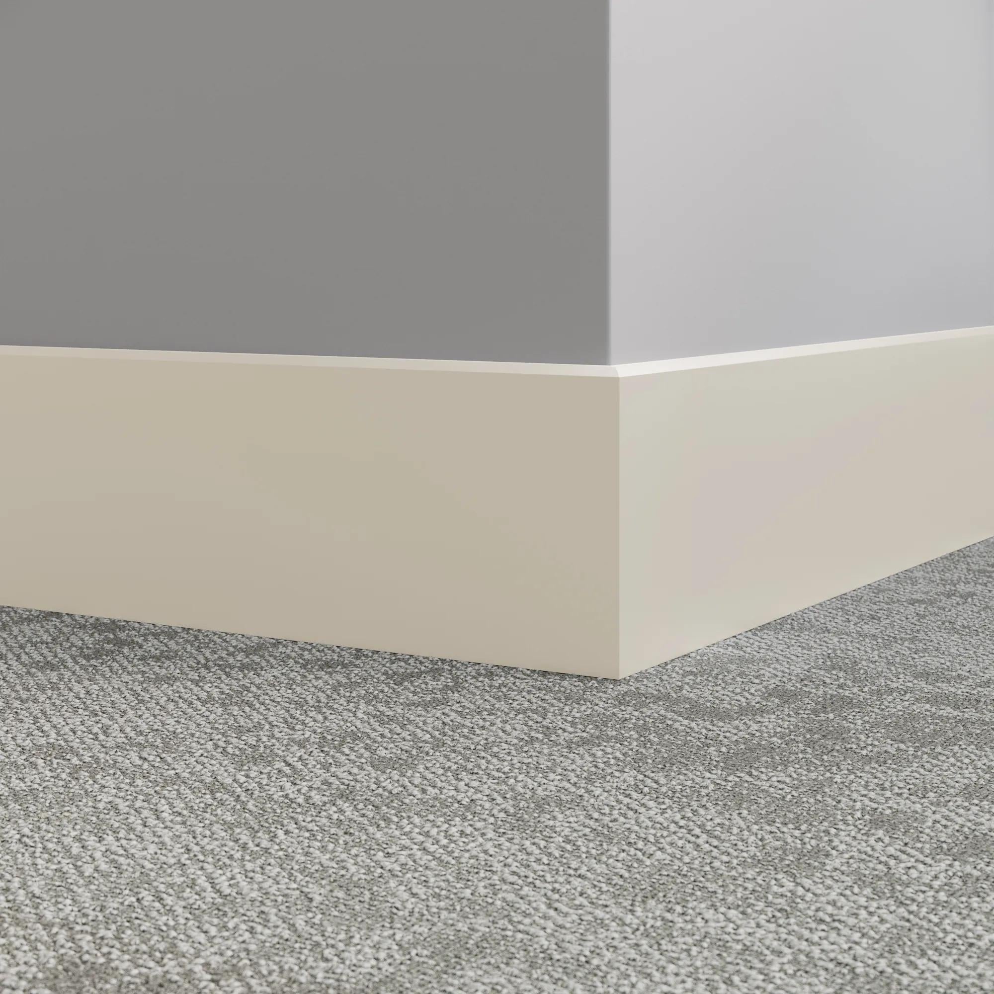 Tarkett / Johnsonite Millwork Mandalay 6" 27 Mist 6" x 8' by 3/8" – product image showing size, style, and brand details.