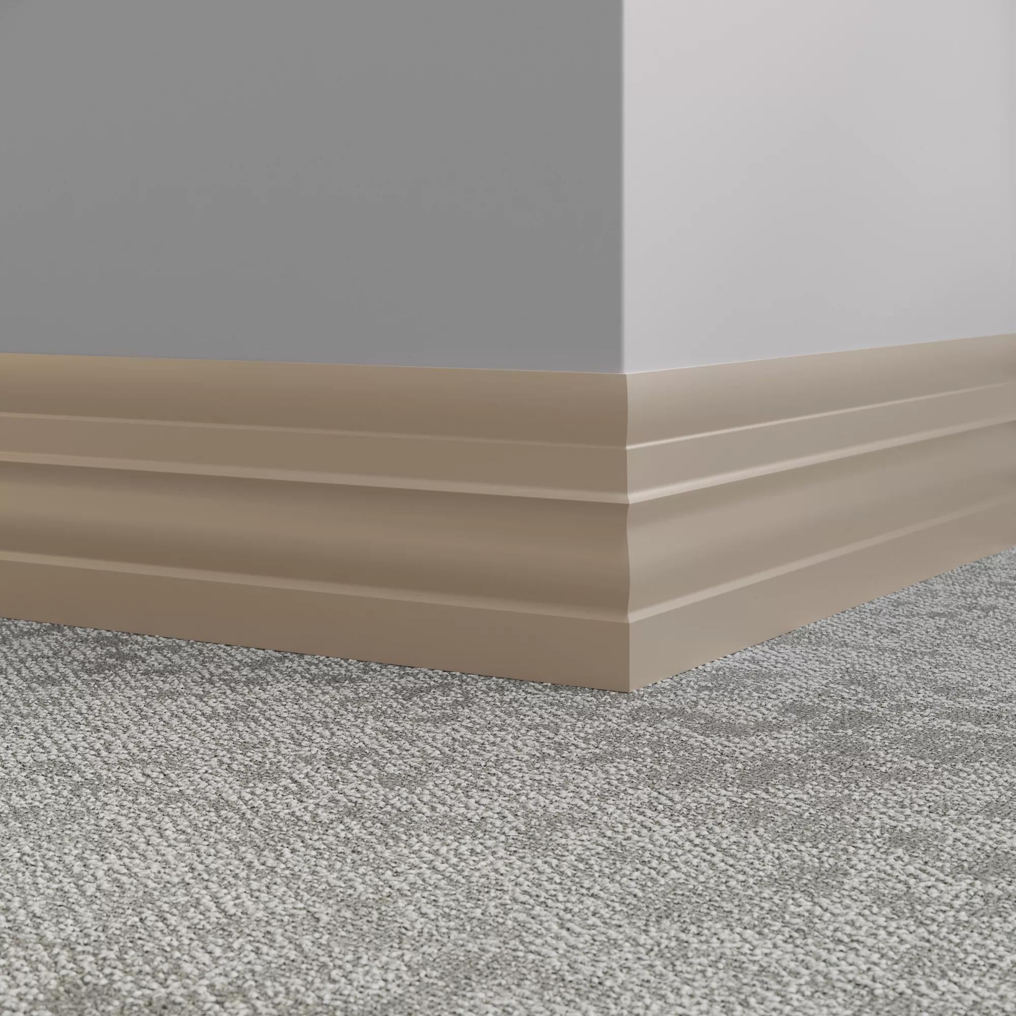 Tarkett / Johnsonite Millwork Attache 6" 280 Shoreline 6" x 8' by 1/4" (64 LF/box)