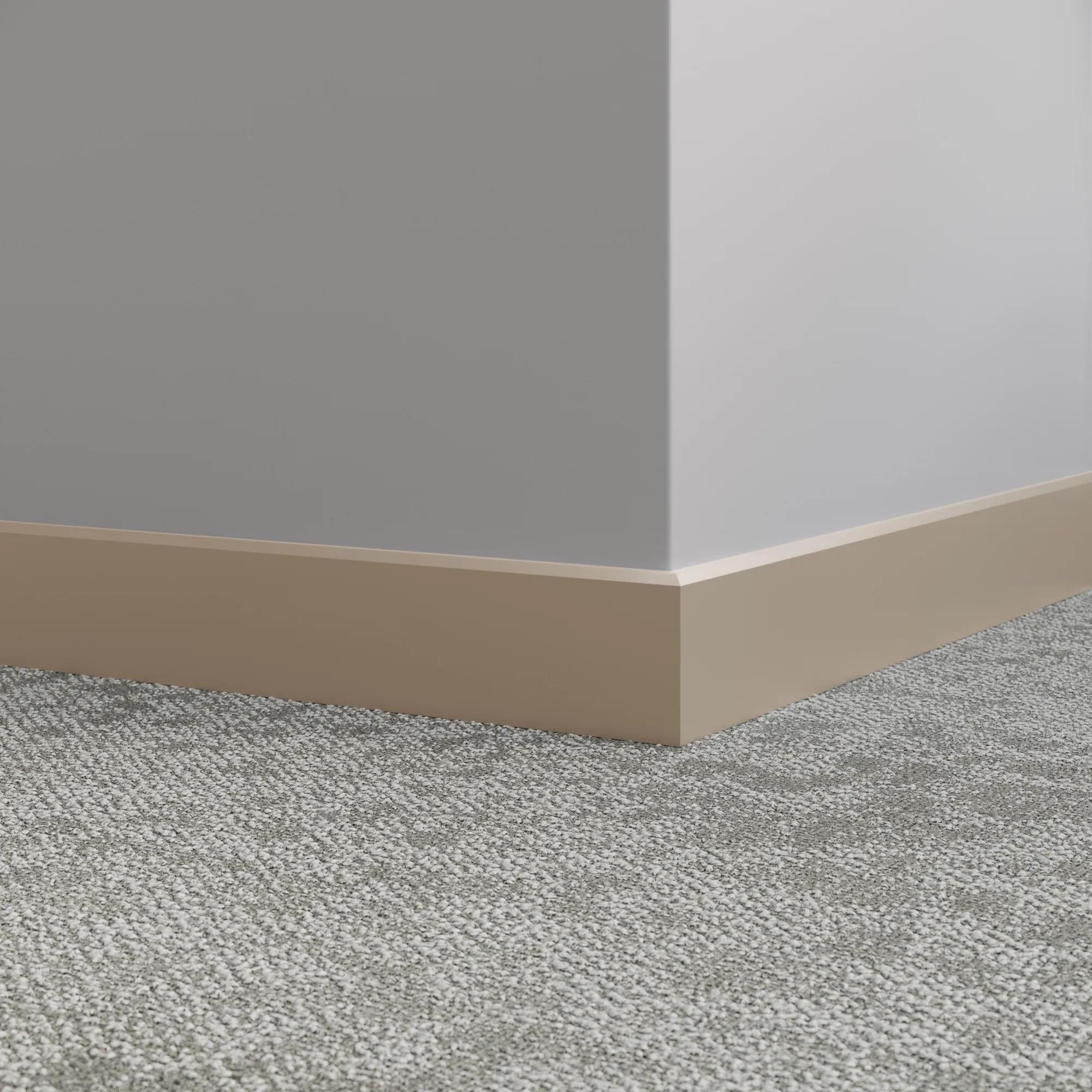 Tarkett / Johnsonite Millwork Mandalay 4-1/2" 280 Shoreline 4.5" x 8' by 3/8" – product image showing size, style, and brand details.