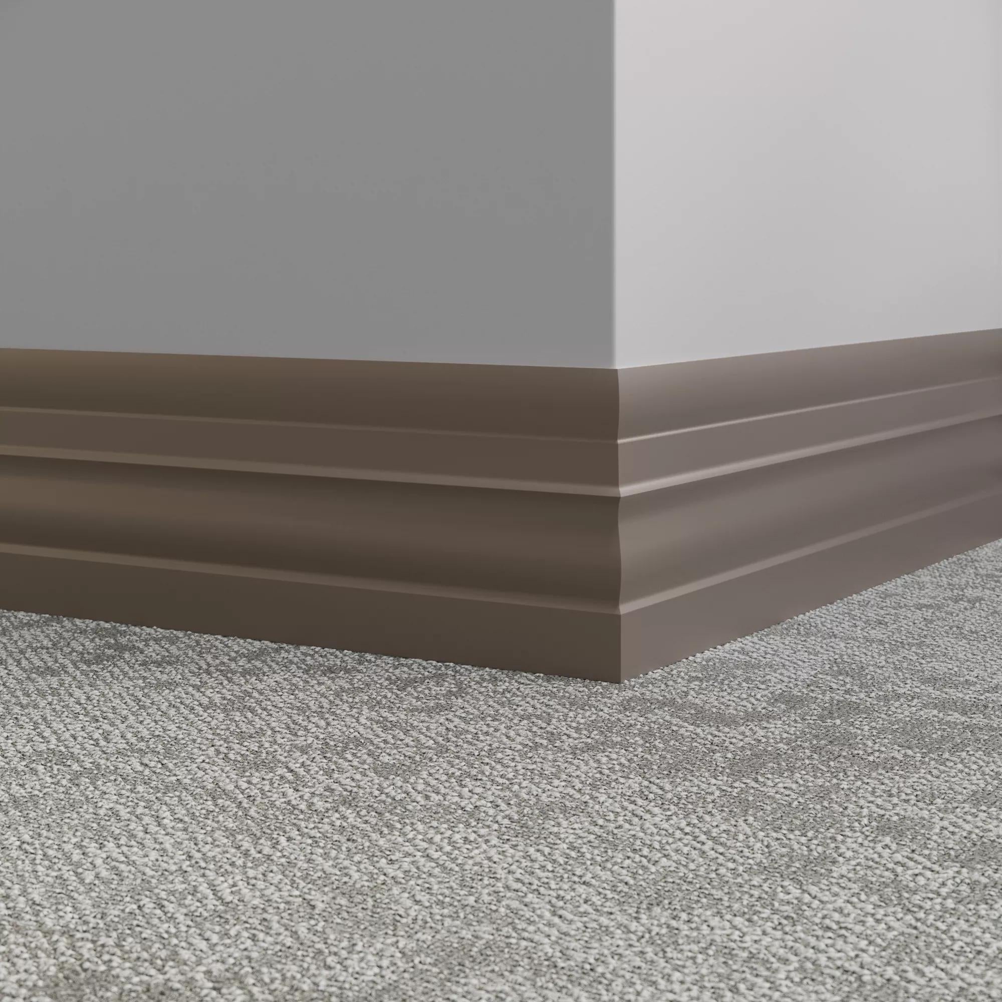 Tarkett / Johnsonite Millwork Attache 6" 283 Toast 6" x 8' by 1/4" (64 LF/box)