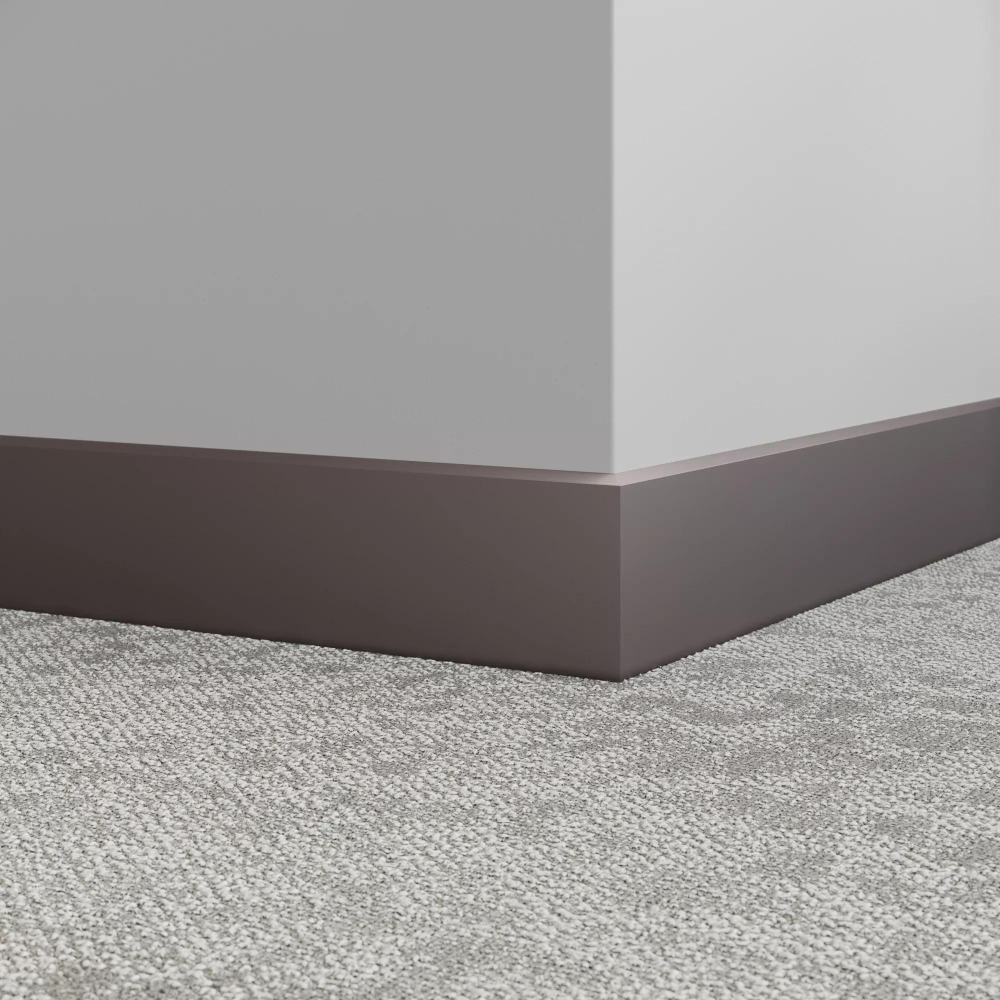 Tarkett / Johnsonite Millwork Exhibit 4.25" 284 Ganache 4.25" x 8' by 1/4"