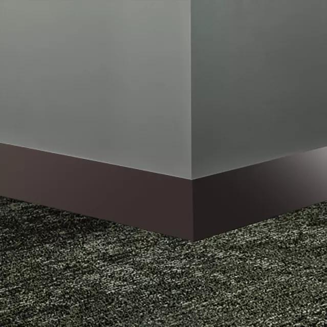 Tarkett / Johnsonite Millwork Monument 2-1/2" 284 Ganache 2.5" x 8' by 1/4" – product image showing size, style, and brand details.