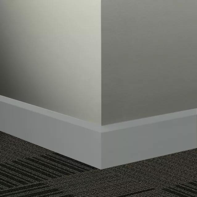 Tarkett / Johnsonite Millwork Oblique 3" 28 Medium Grey 3" x 8' by 3/8" – product image showing size, style, and brand details.