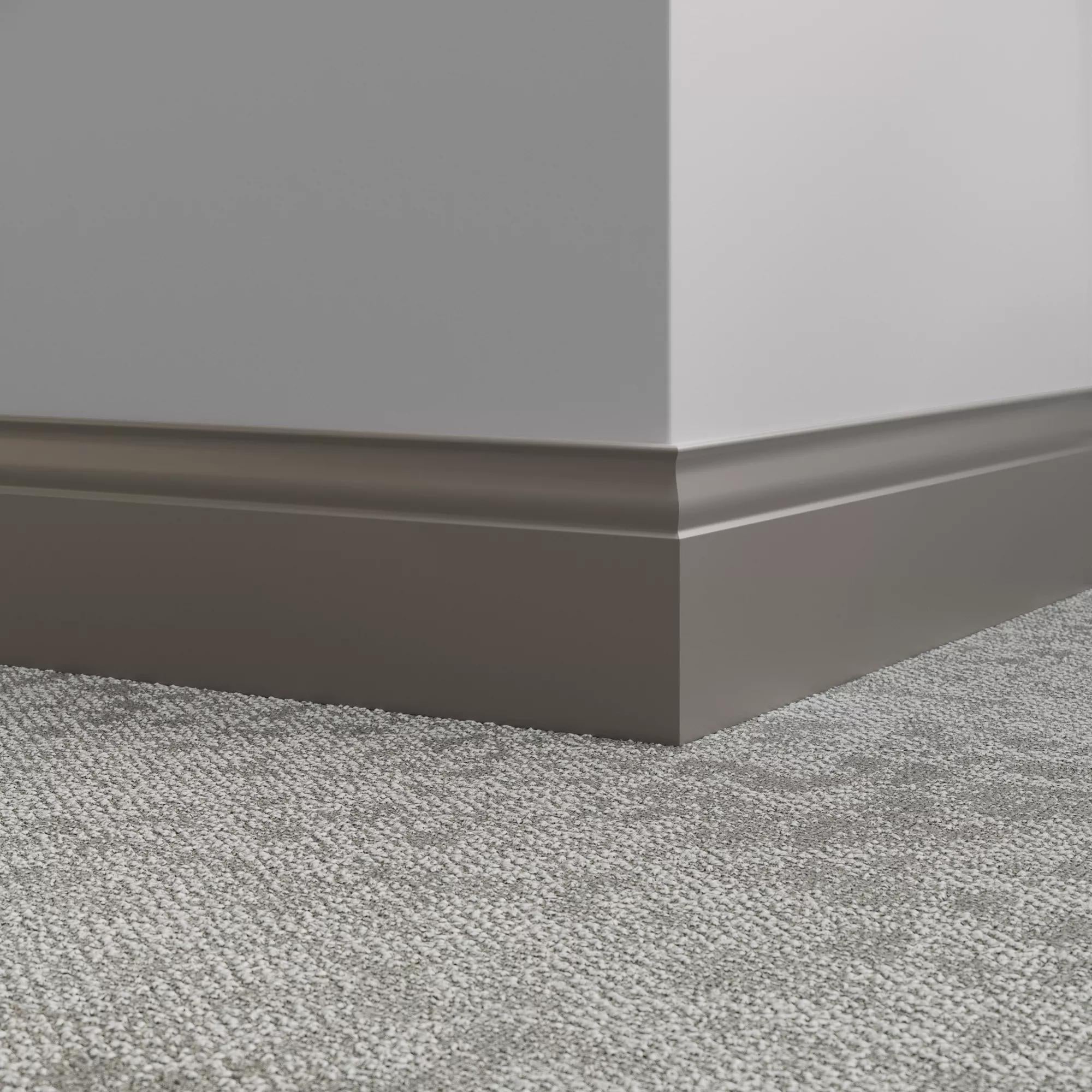 Tarkett / Johnsonite Millwork Inflection 5-1/4" 29 Moon Rock 5.25" x 8' by 3/8" (48 LF/box)
