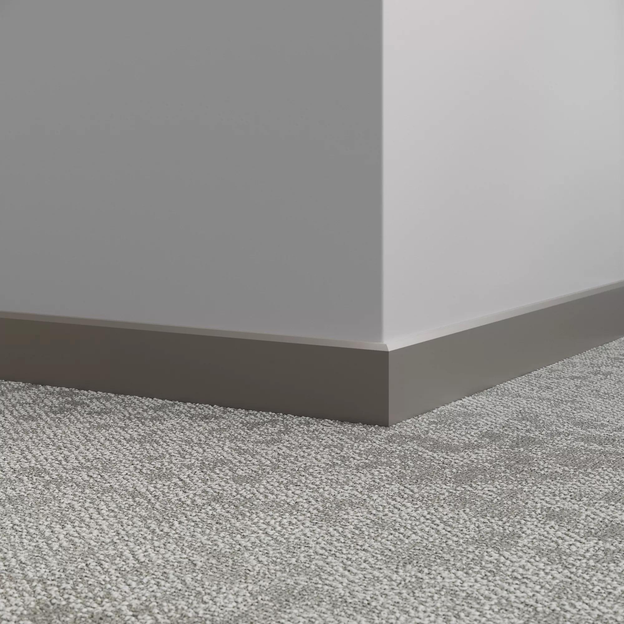 Tarkett / Johnsonite Millwork Mandalay 2-1/2" 29 Moon Rock 2.5" x 8' by 3/8" – product image showing size, style, and brand details.