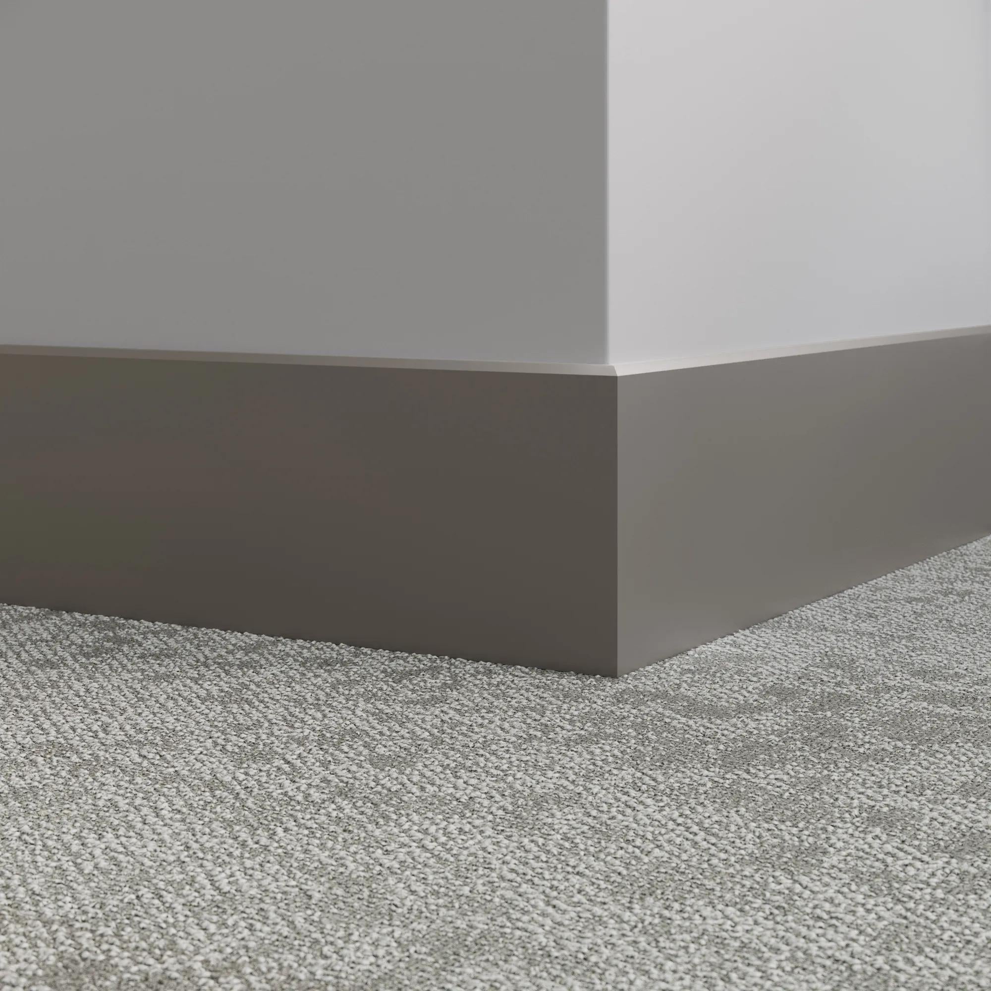 Tarkett / Johnsonite Millwork Mandalay 6" 29 Moon Rock 6" x 8' by 3/8" – product image showing size, style, and brand details.