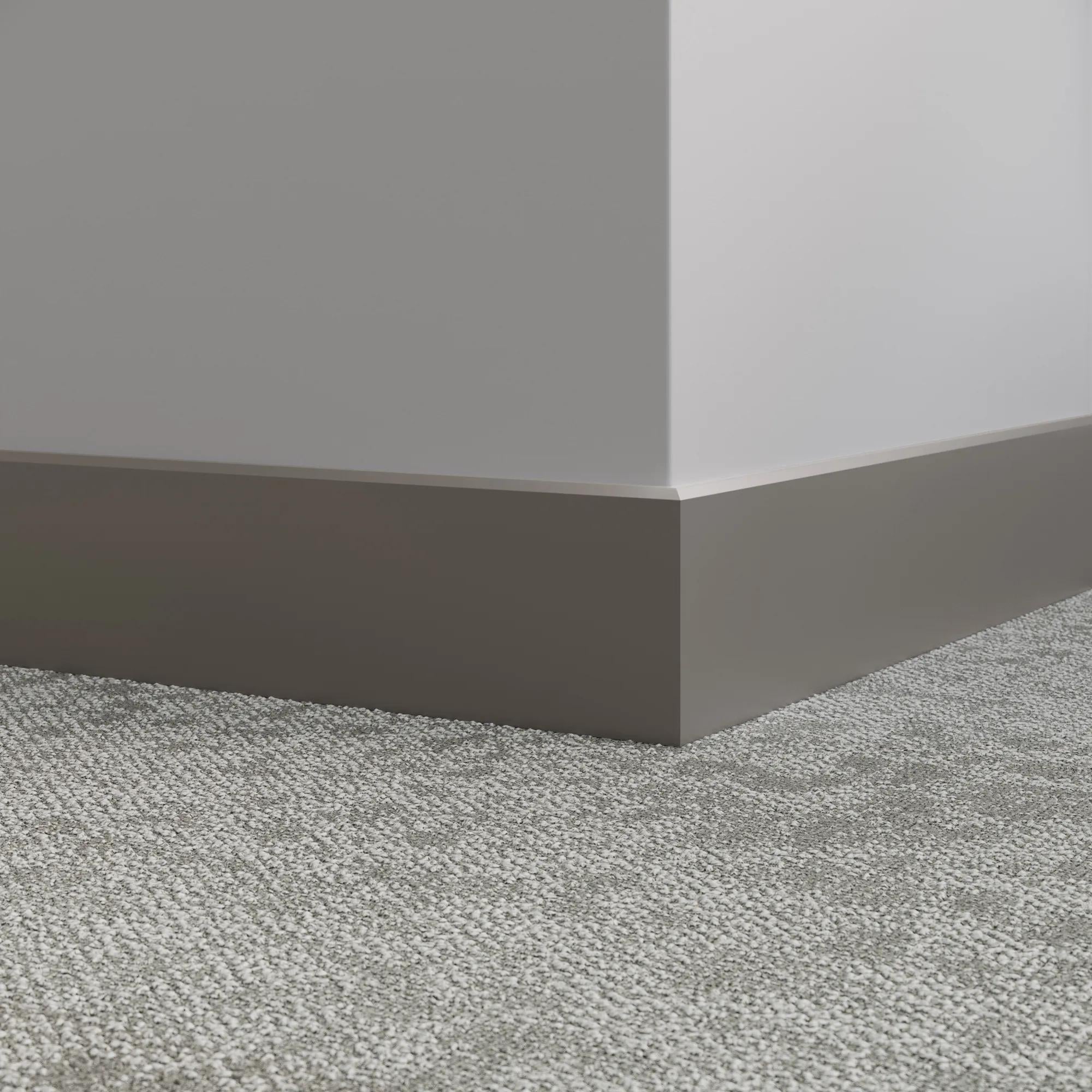 Tarkett / Johnsonite Millwork Mandalay 4-1/2" 29 Moon Rock 4.5" x 8' by 3/8" – product image showing size, style, and brand details.