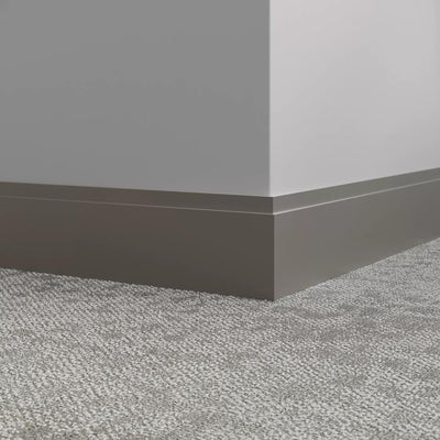 Tarkett / Johnsonite Millwork Equinox 4-1/2" 29 Moon Rock 4.5" x 8' by 3/8" (40 LF/box)