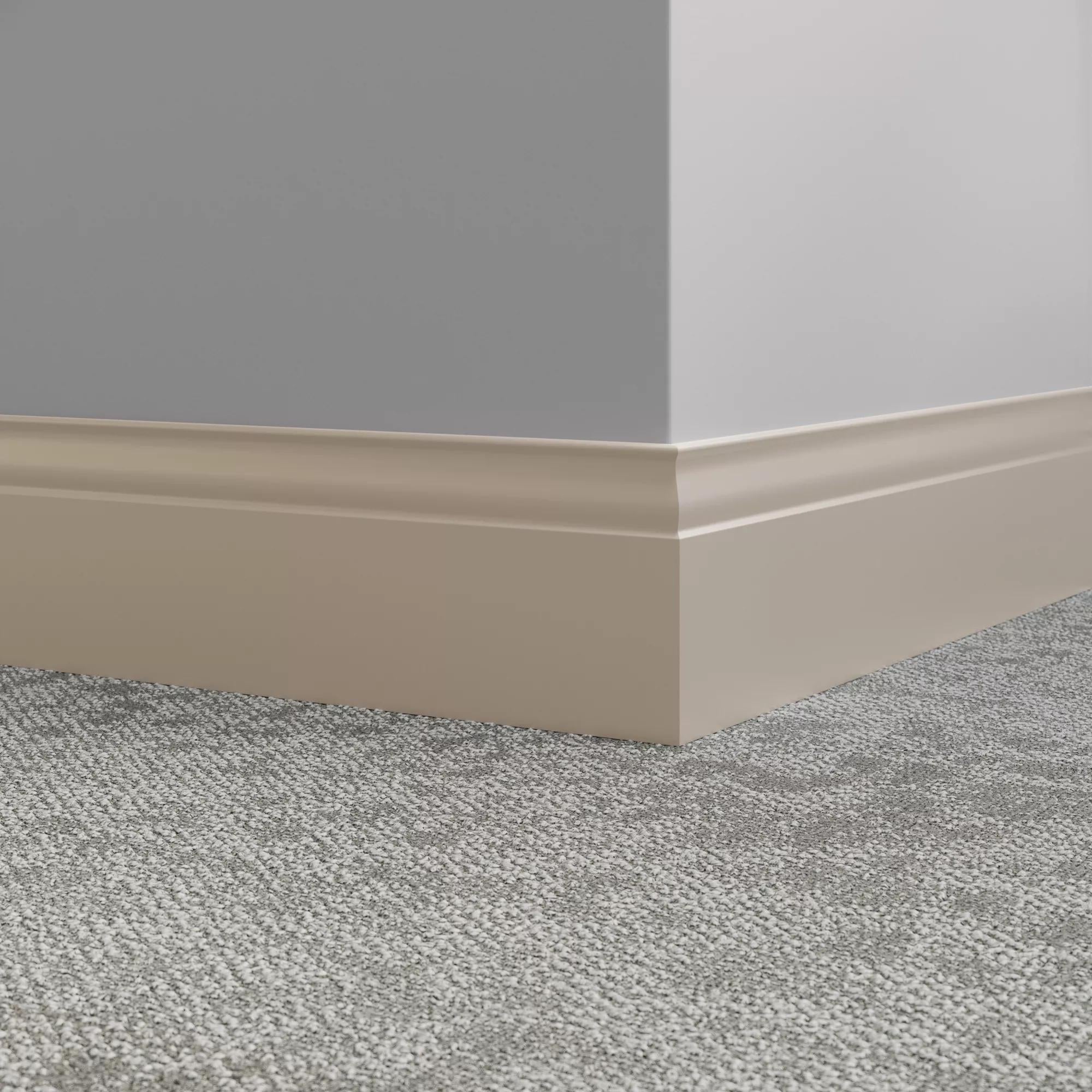 Tarkett / Johnsonite Millwork Inflection 5-1/4" 31 Zephyr 5.25" x 8' by 3/8" (48 LF/box)