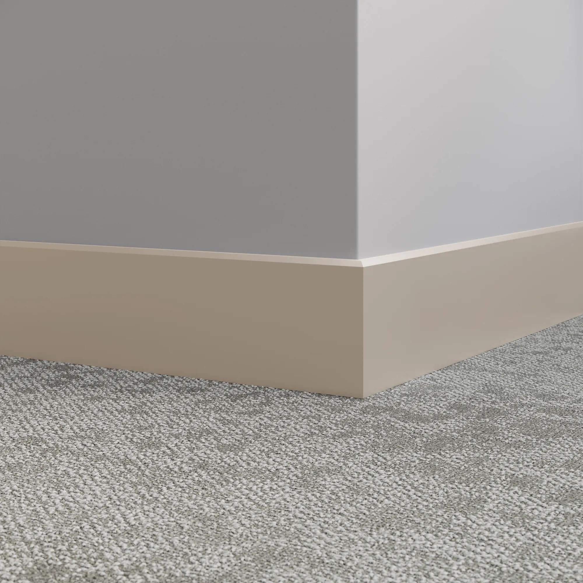 Tarkett / Johnsonite Millwork Mandalay 4-1/2" 31 Zephyr 4.5" x 8' by 3/8" – product image showing size, style, and brand details.