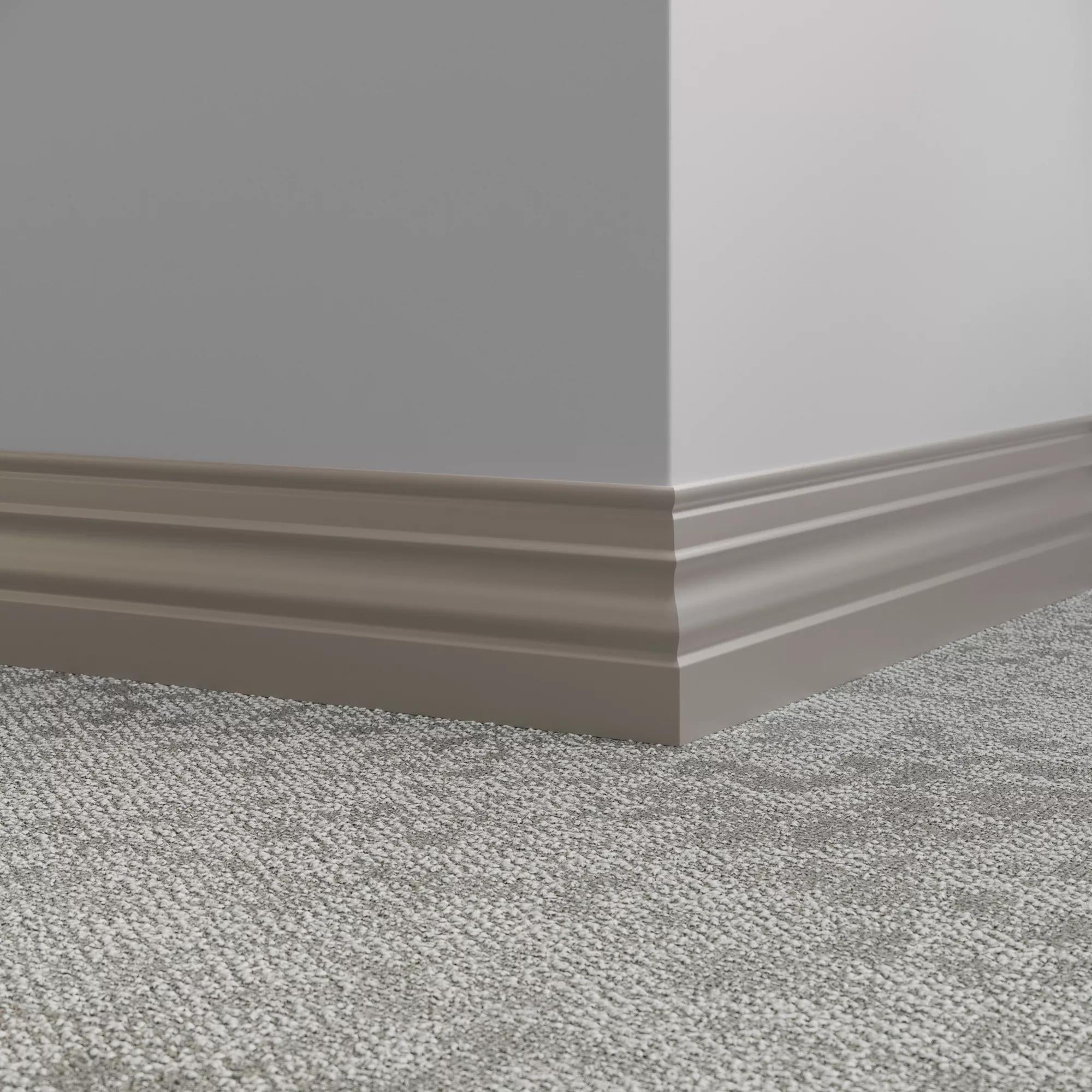 Tarkett / Johnsonite Millwork Diplomat 4-1/2" 32 Pebble 4.5" x 8' by 3/8" (48 LF/box)