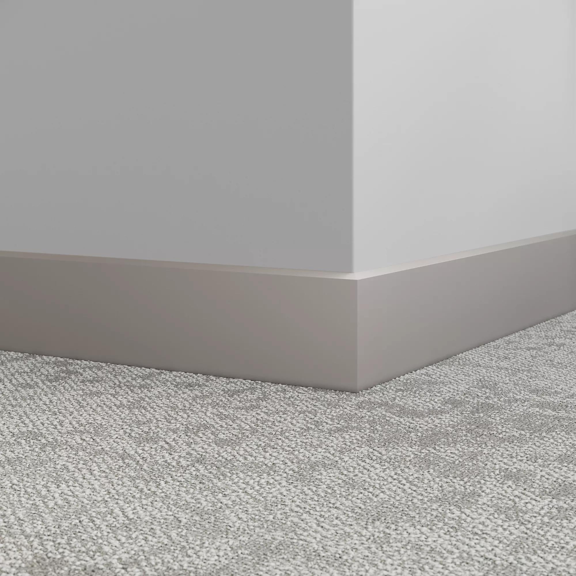 Tarkett / Johnsonite Millwork Exhibit 4.25" 32 Pebble 4.25" x 8' by 1/4"