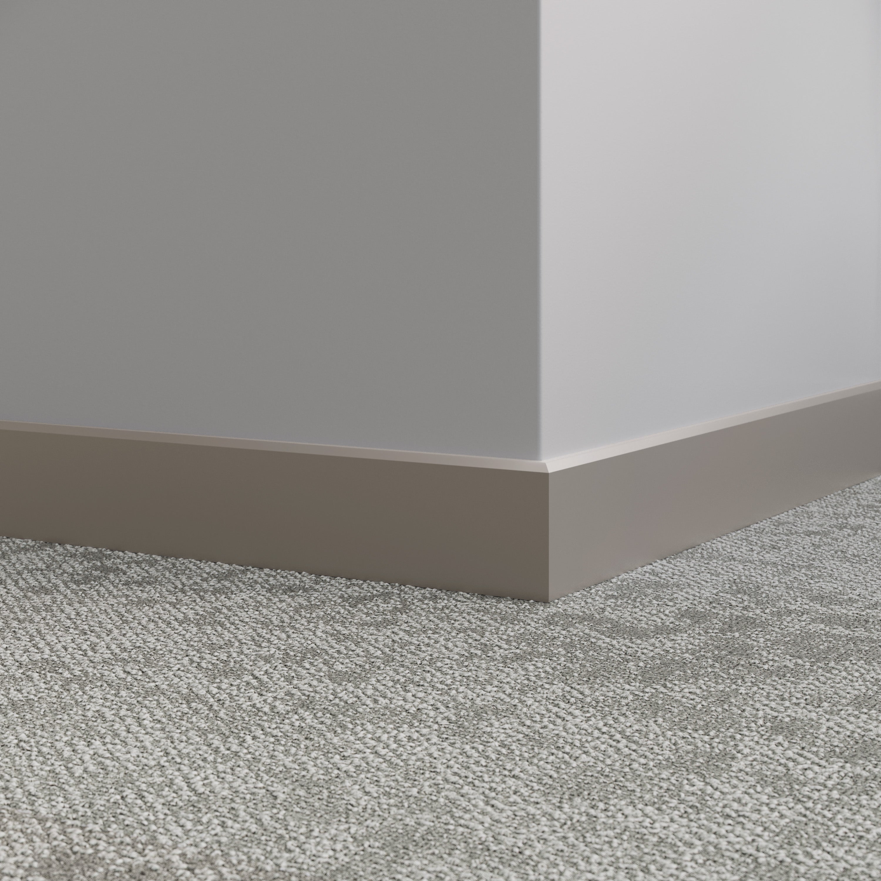 Tarkett / Johnsonite Millwork Mandalay 3" 32 Pebble 3" x 8' by 3/8" (56 LF/box)