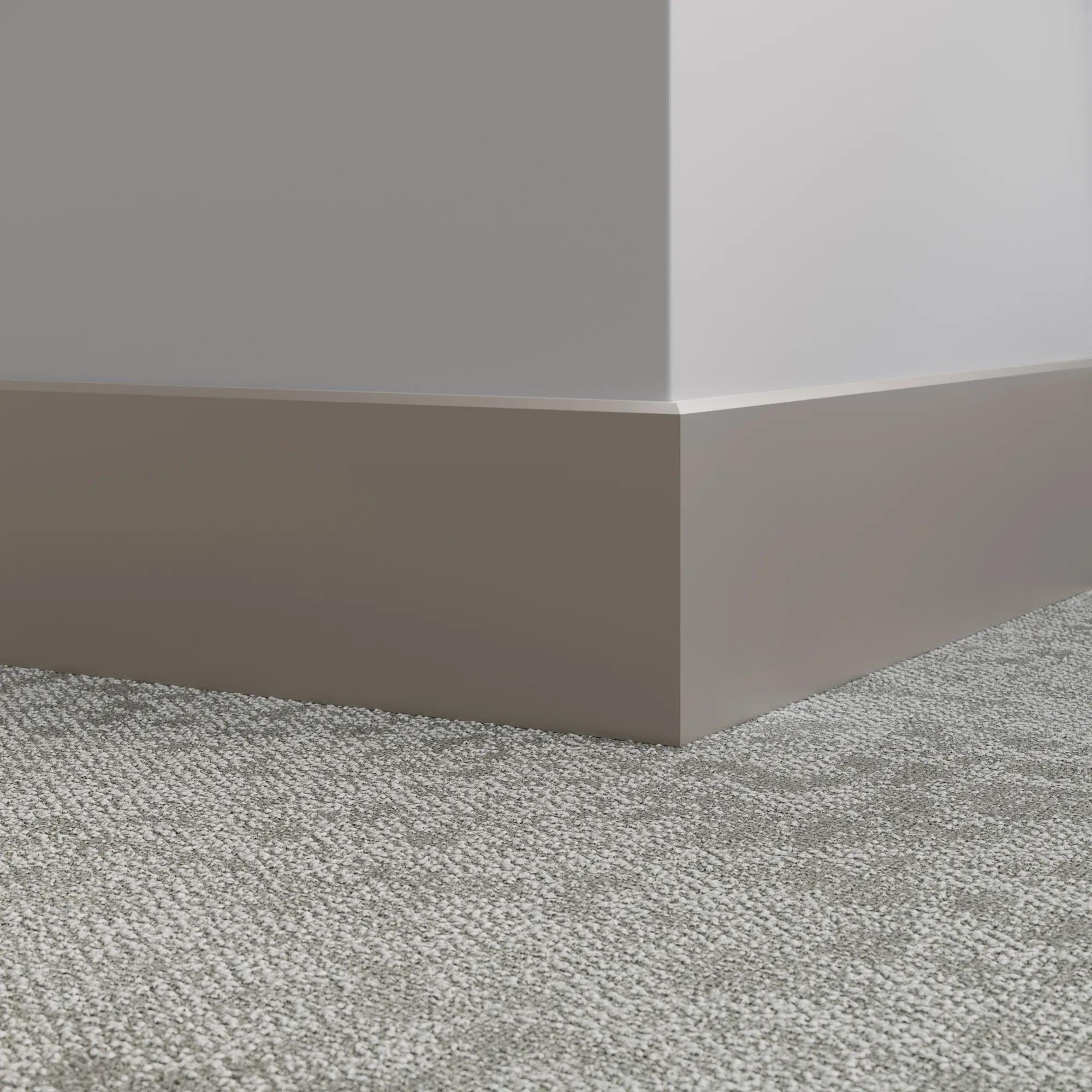 Tarkett / Johnsonite Millwork Mandalay 6" 32 Pebble 6" x 8' by 3/8" – product image showing size, style, and brand details.