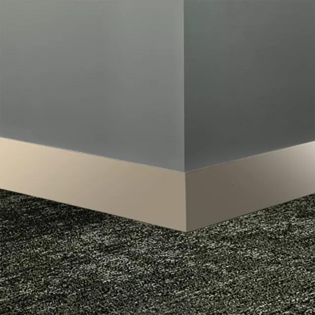 Tarkett / Johnsonite Millwork Monument 4" 34 Almond 4" x 8' by 1/4" – product image showing size, style, and brand details.