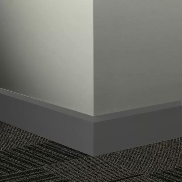 Tarkett / Johnsonite Millwork Oblique 3" 40 Black 3" x 8' by 3/8" (56 LF/box)